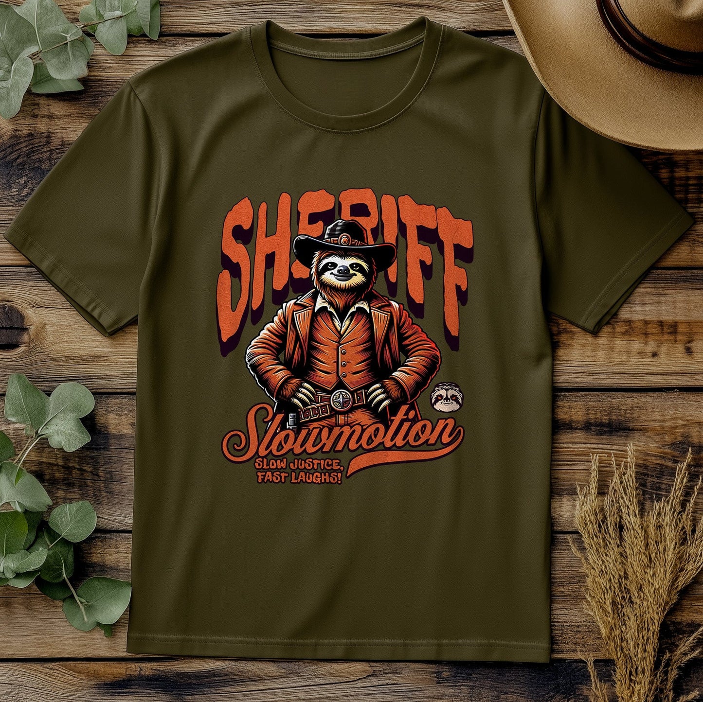 Sheriff Sloth T-shirt