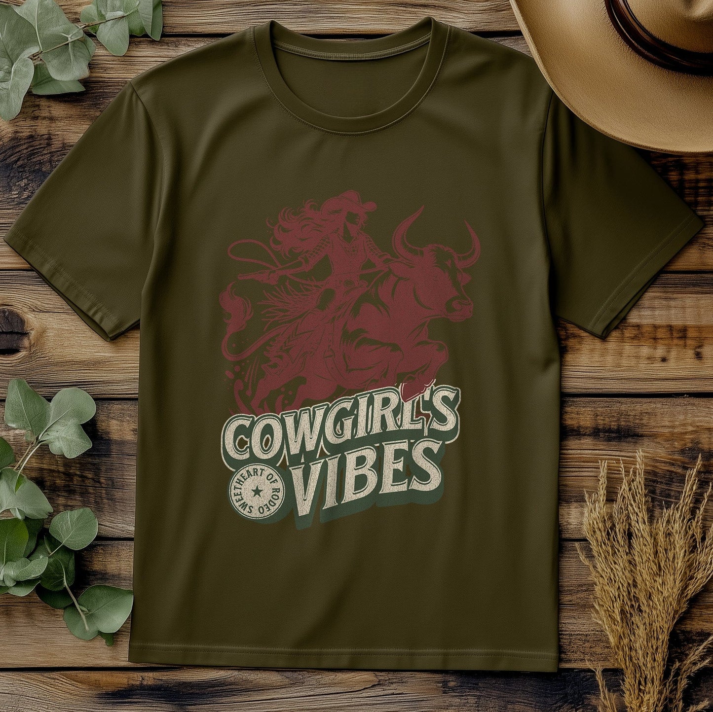 Cowgirl's Vibes T-Shirt - Saddle Up