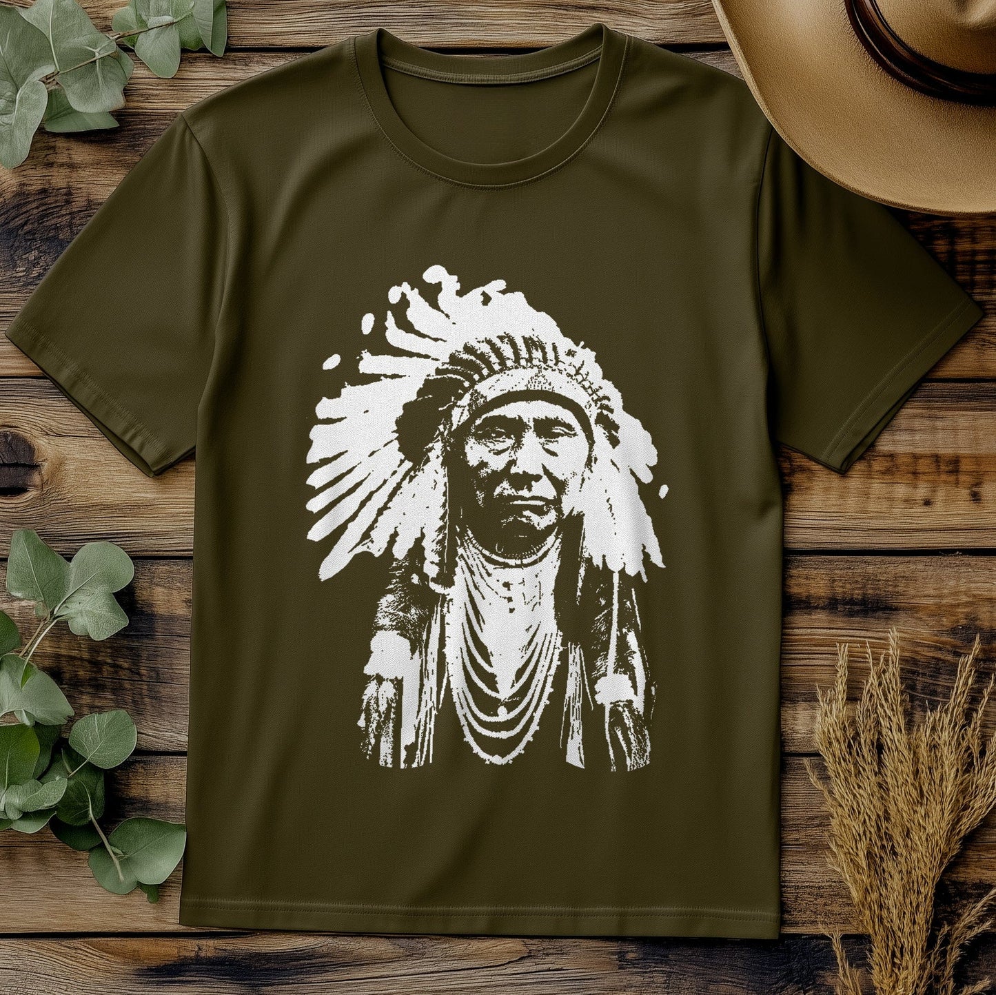 Native American Heritage Chief T-Shirt