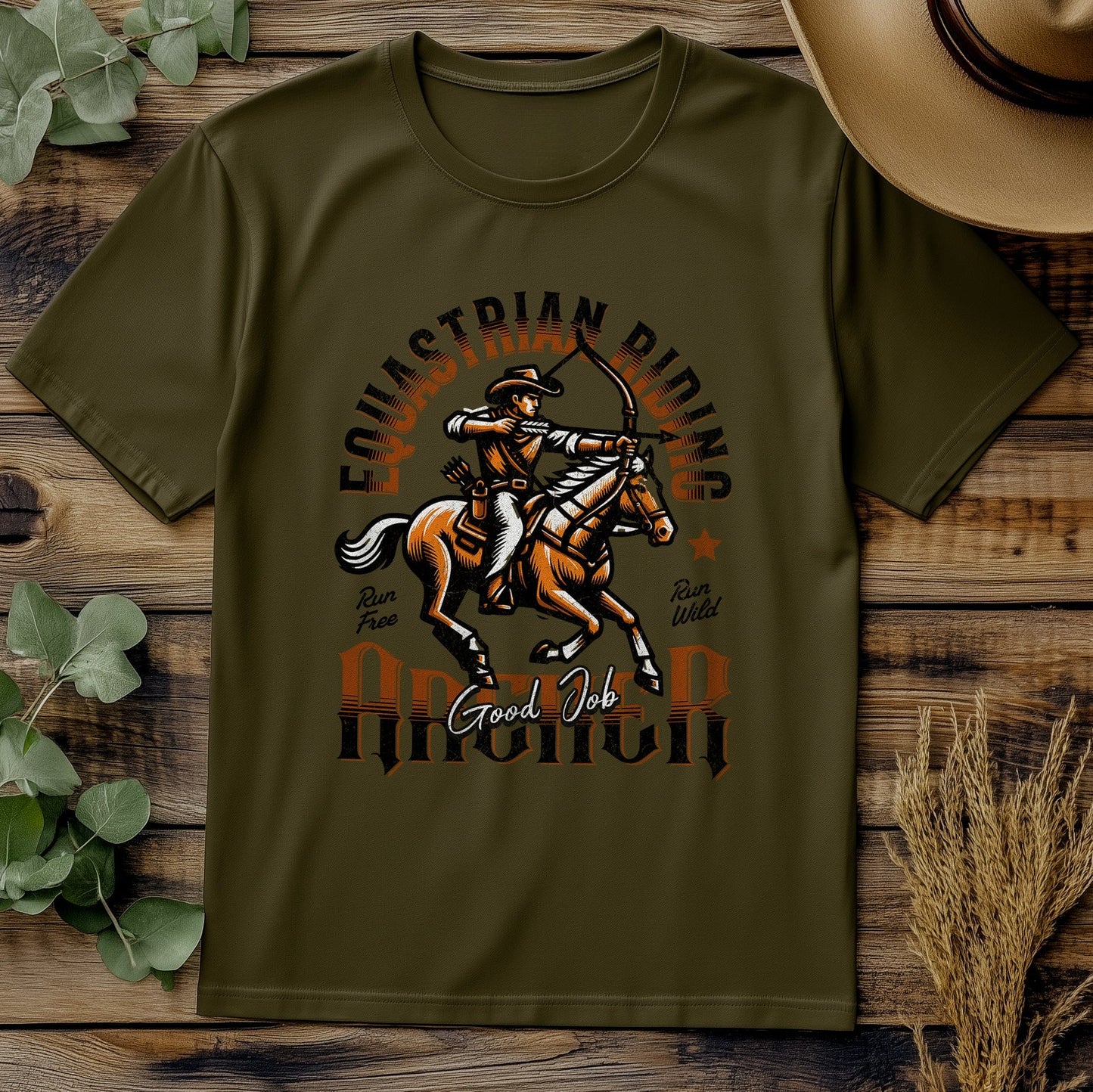 Good Job Archer T-Shirt - Saddle Up