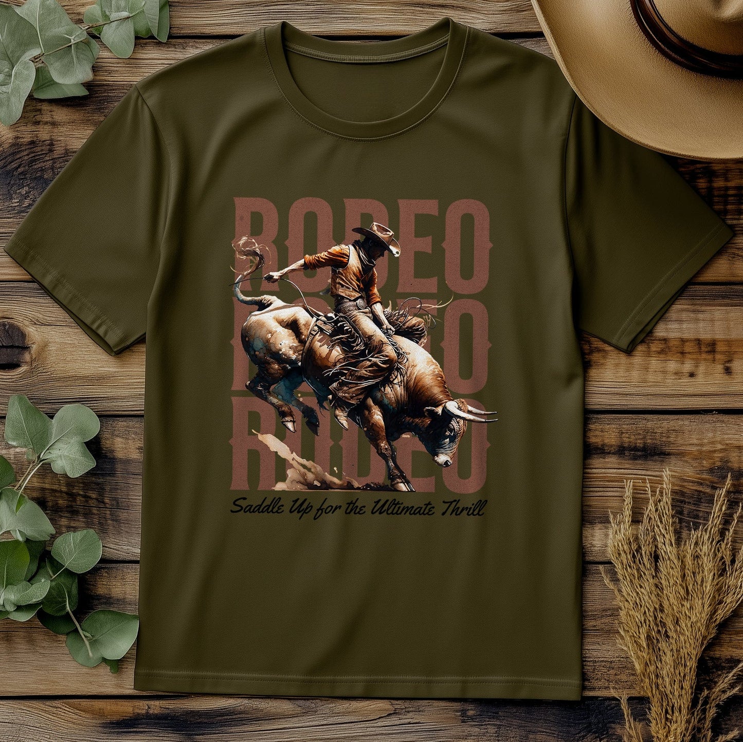 American Rodeo T-Shirt - Saddle Up for