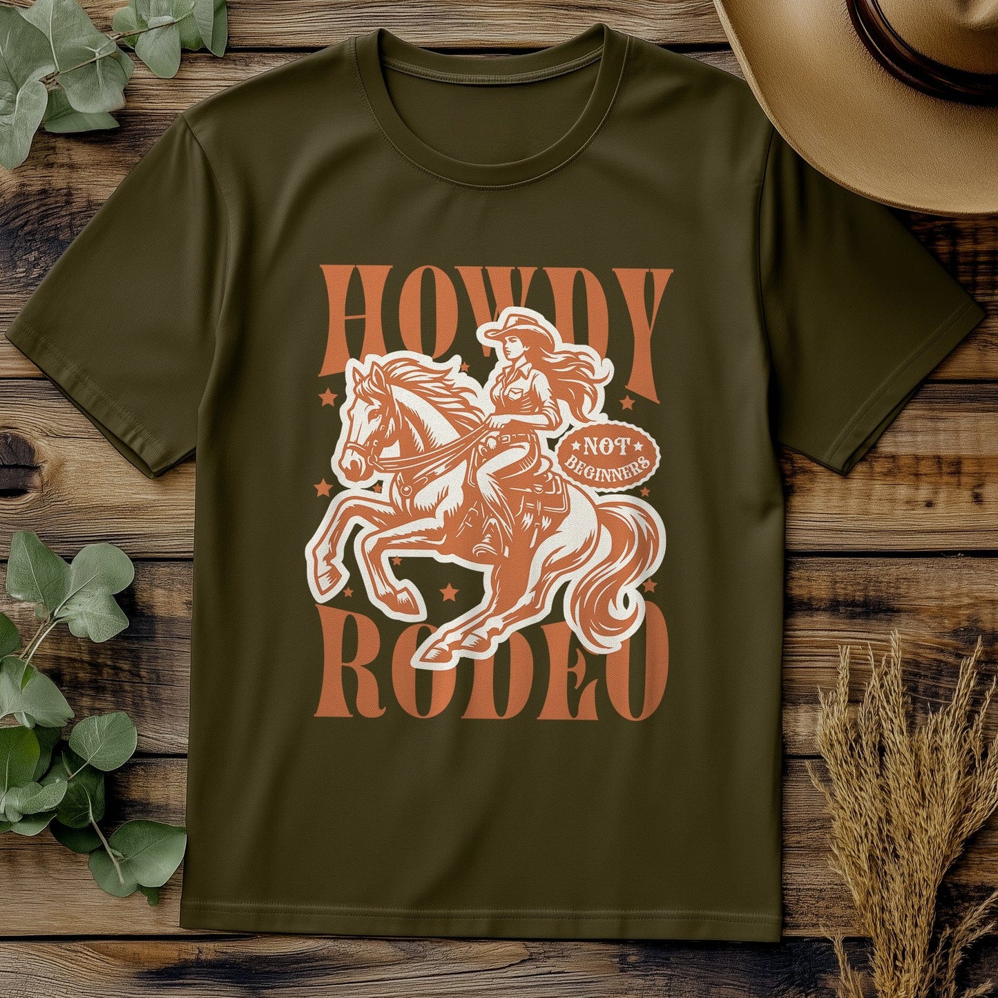 Howdy Rodeo T-Shirt – Saddle Up for