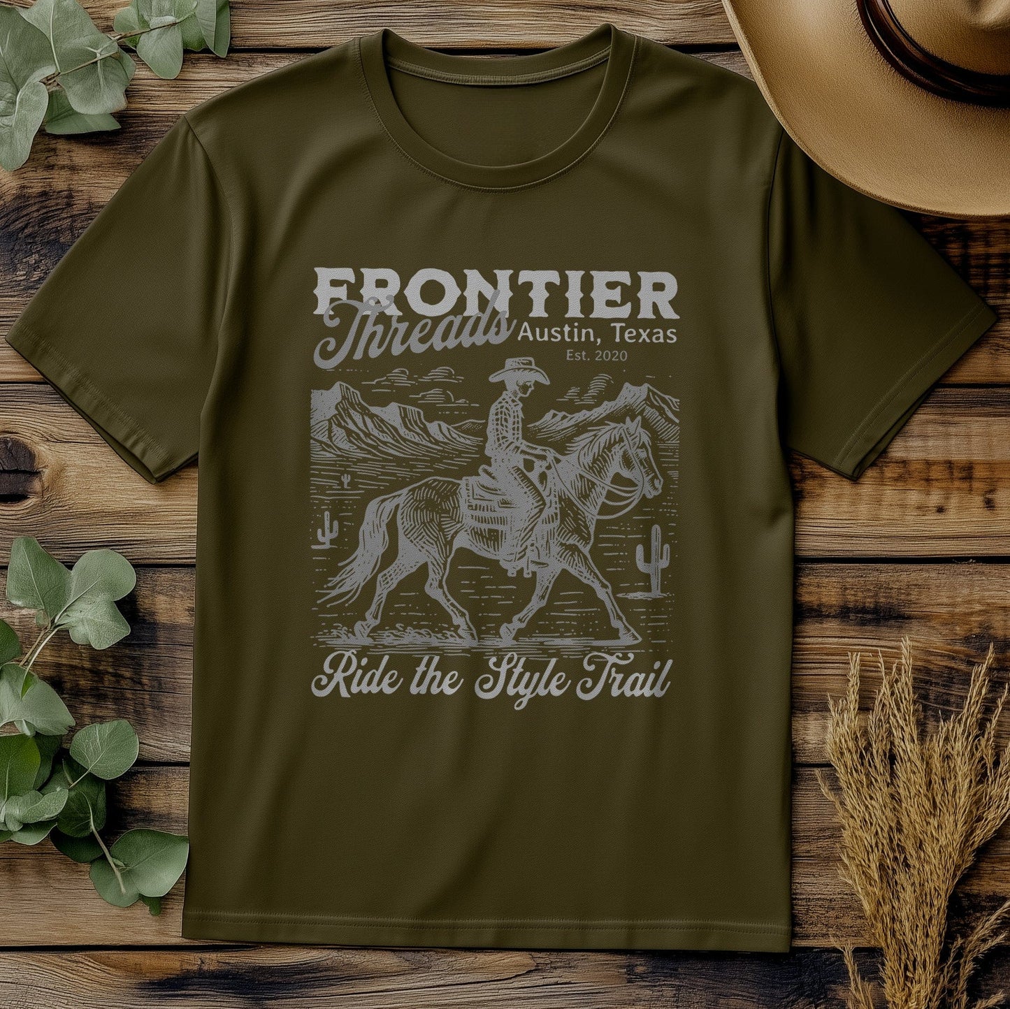 Frontier Cowboy 2 t-shirt - Saddle Up