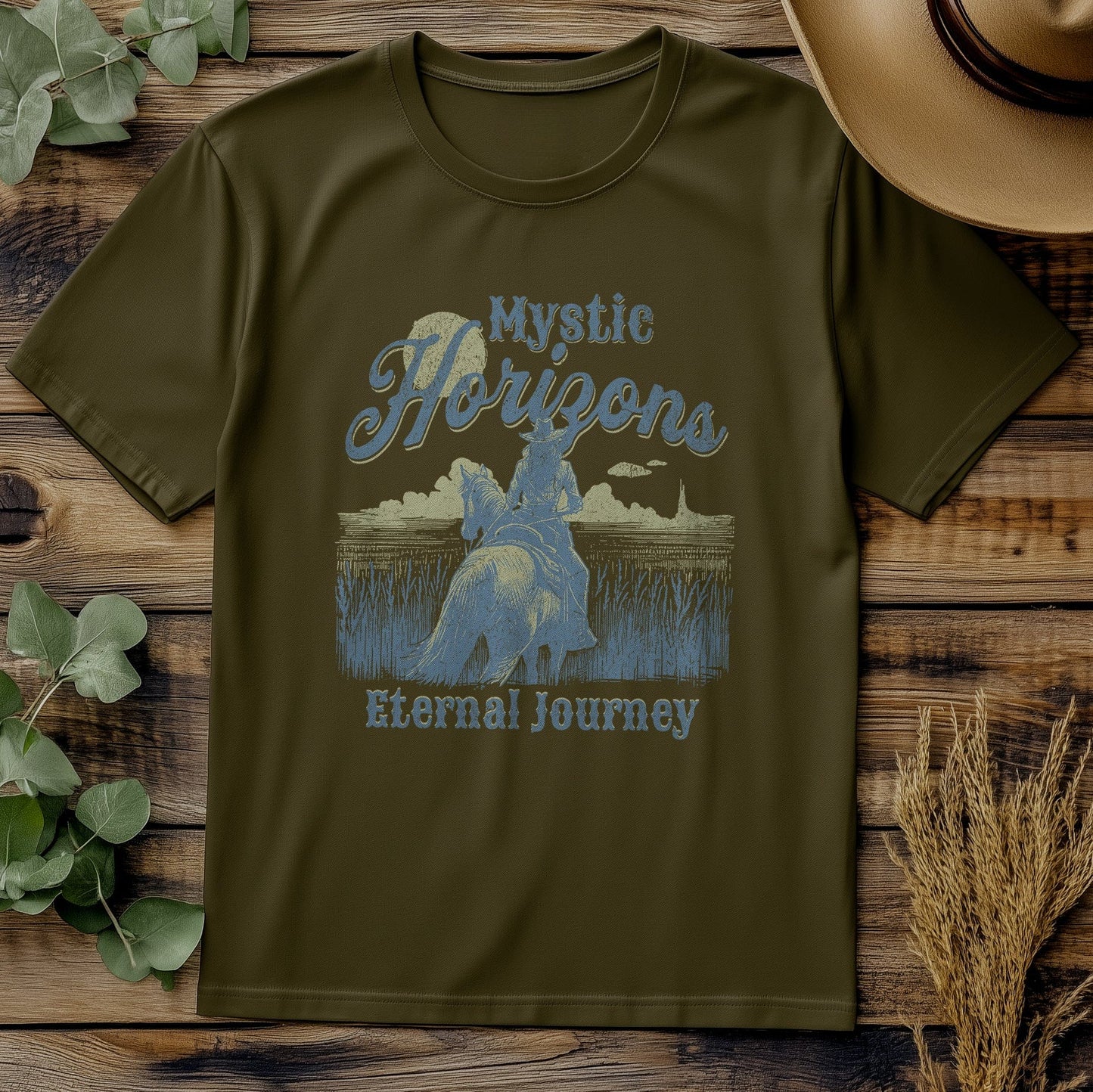 Mystic Horizons Cowboy T-shirt -