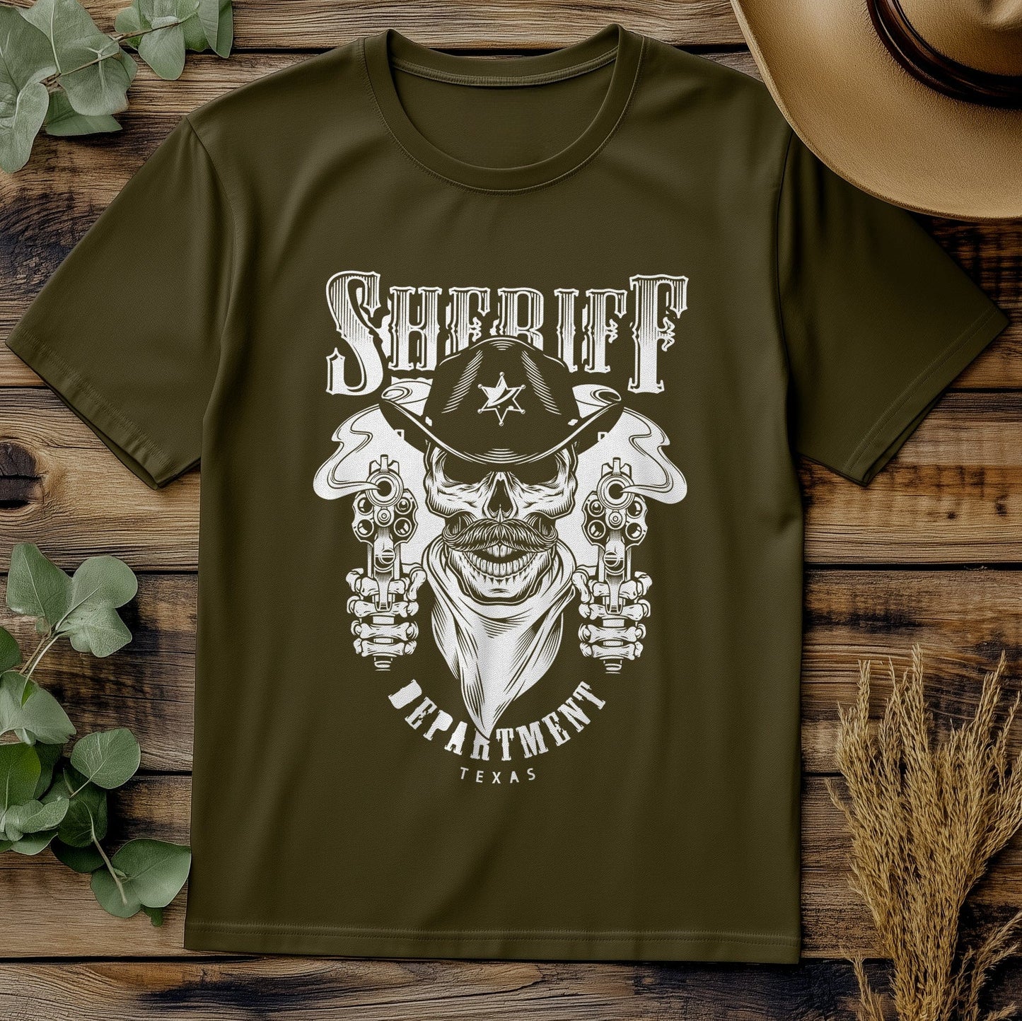 Cowboy Sheriff Department T-Shirt -