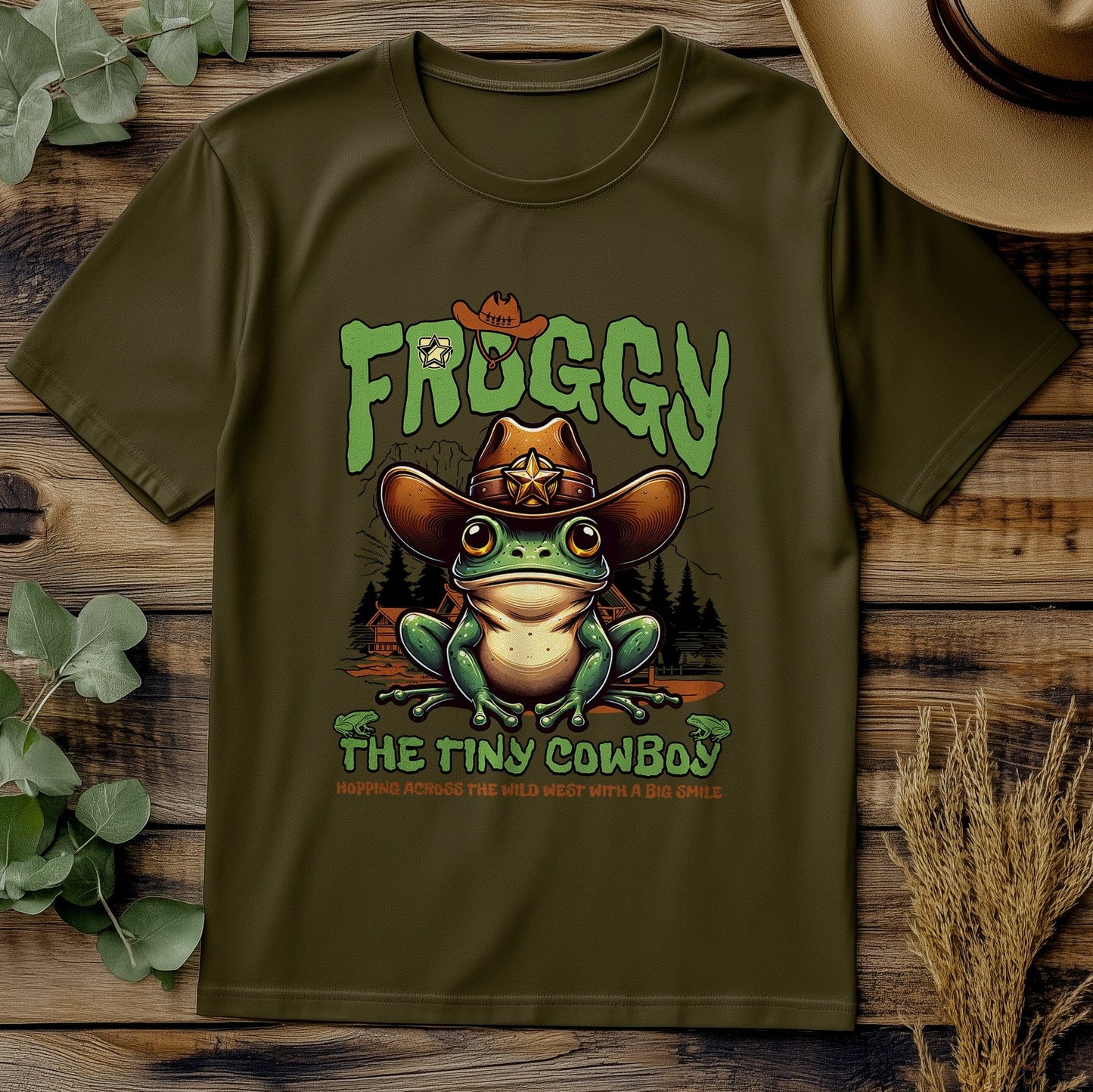 Froggy Sheriff T-Shirt - Hop into the