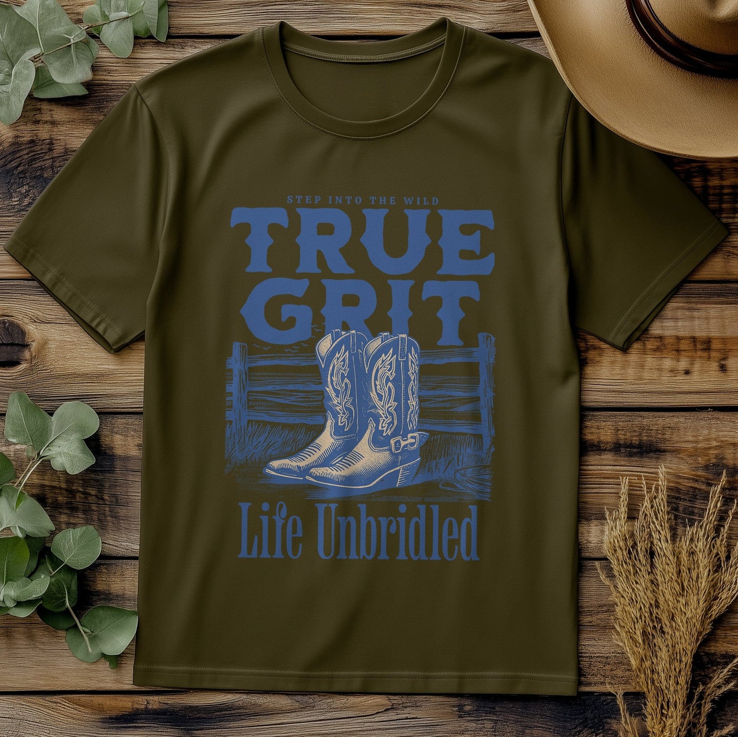 True Grit T-shirt - Wrangle Life with