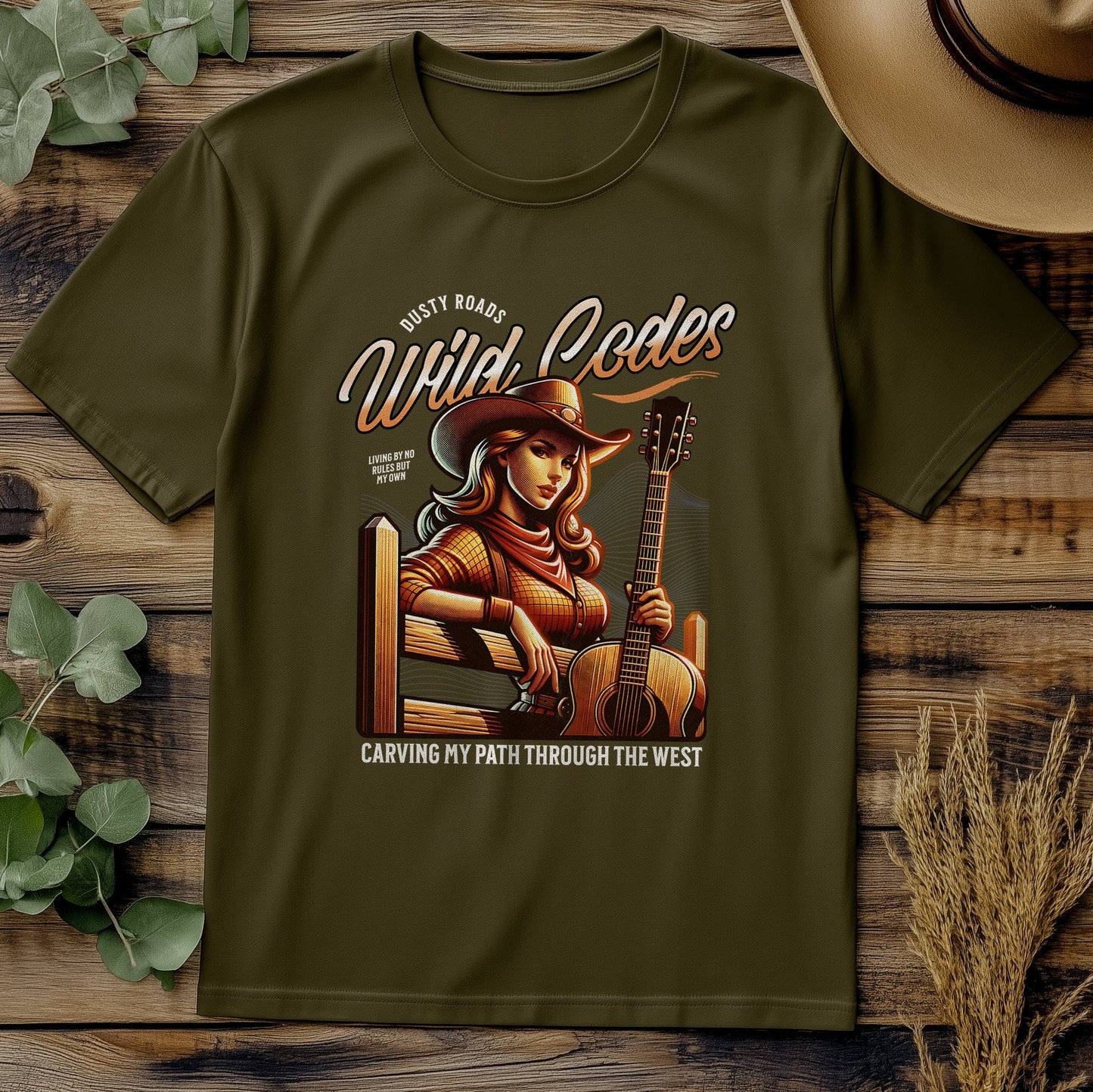 Dusty Roads Wild Codes T-shirt -