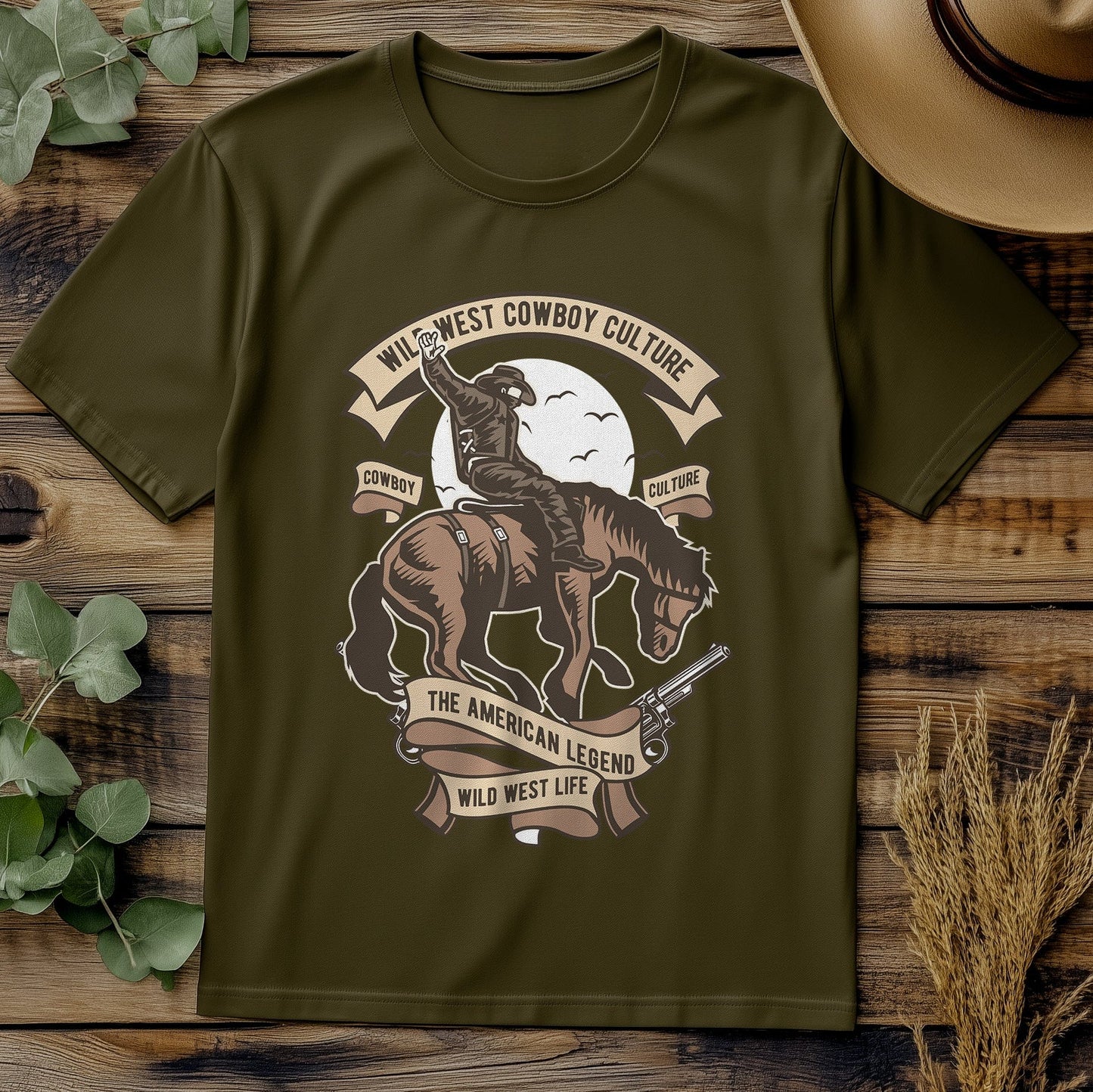 Wild West Cowboy Culture T-shirt -