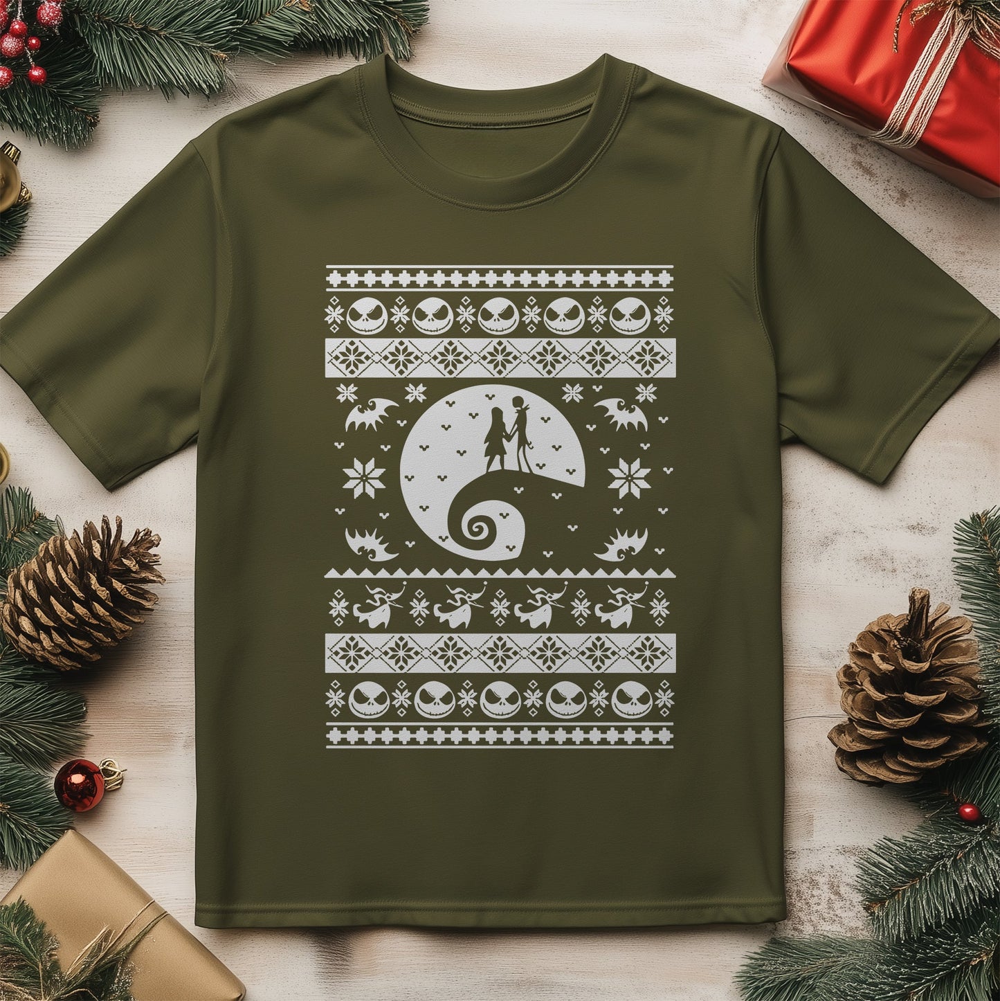 Jack & Sally Christmas T-shirt -