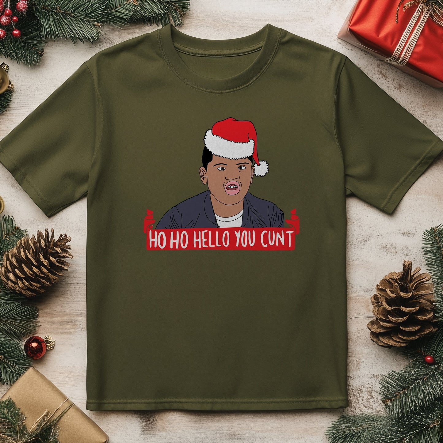 Ho Ho Hello You Christmas T-Shirt -