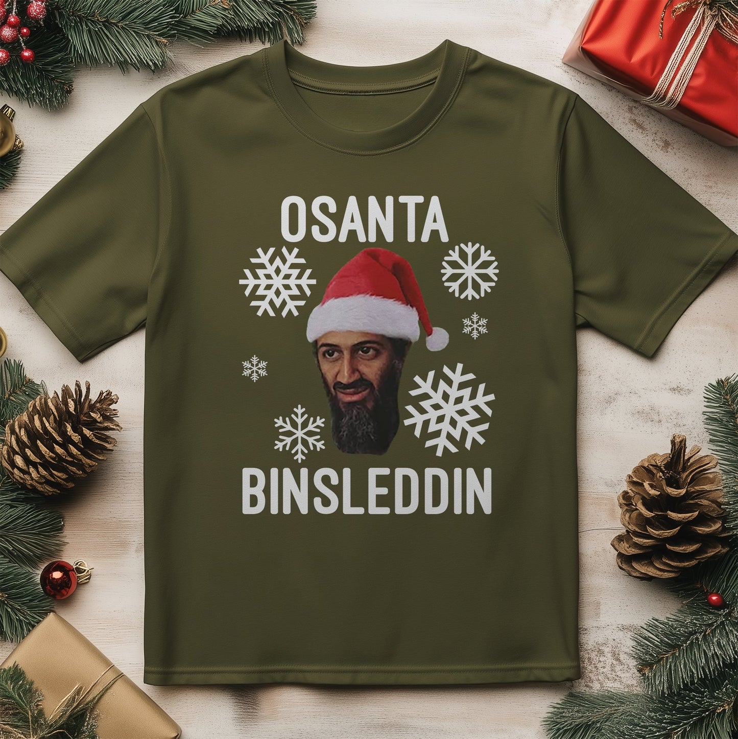 Osanta Binsleddinin’ T-shirt -