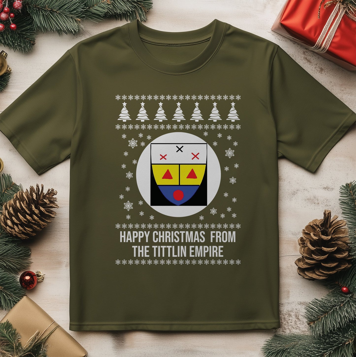 James Trafford Christmas T-shirt -