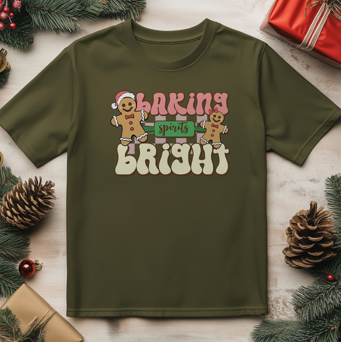 Baking Spirits Bright T-Shirt