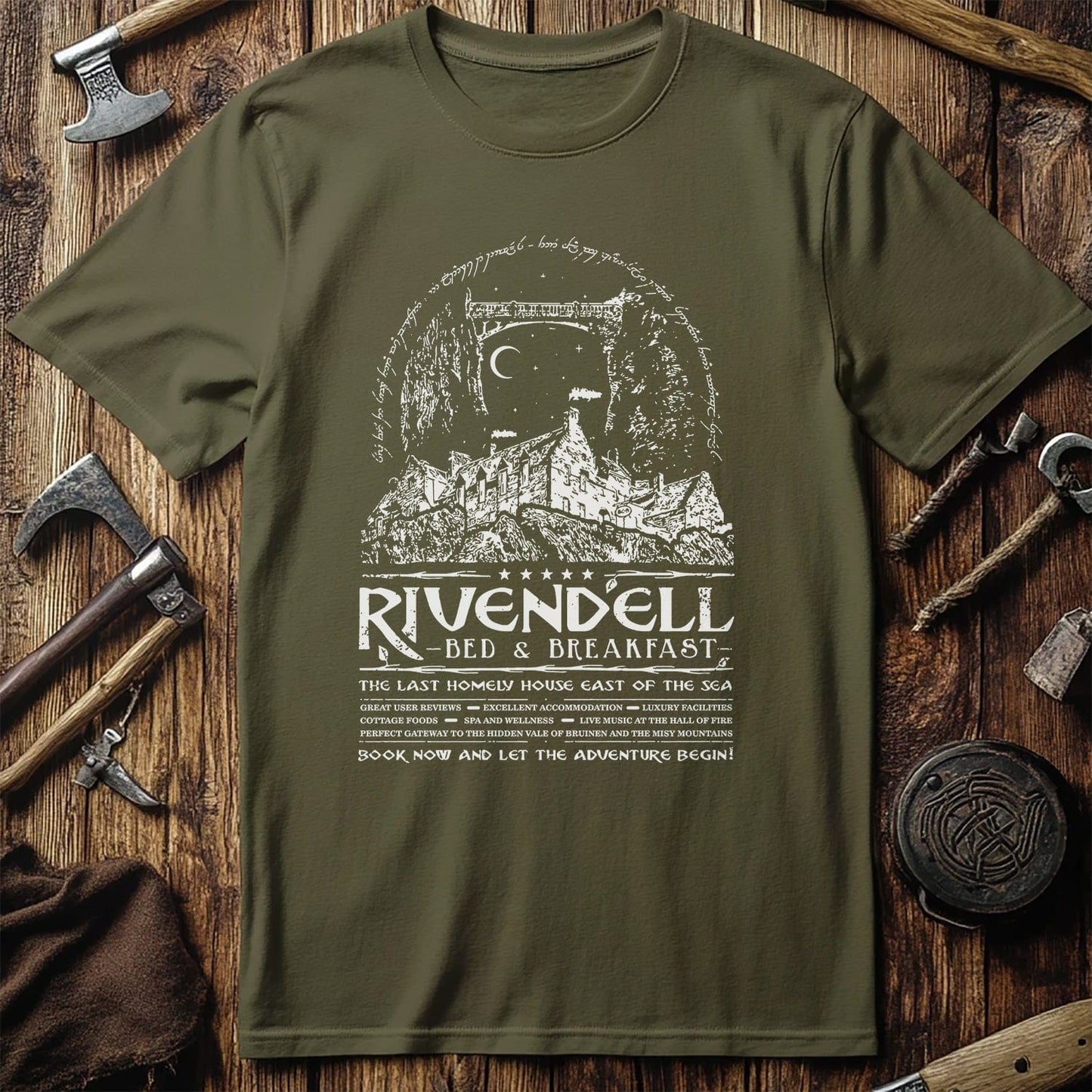 Rivendell Bed Breakfast t-shirt -