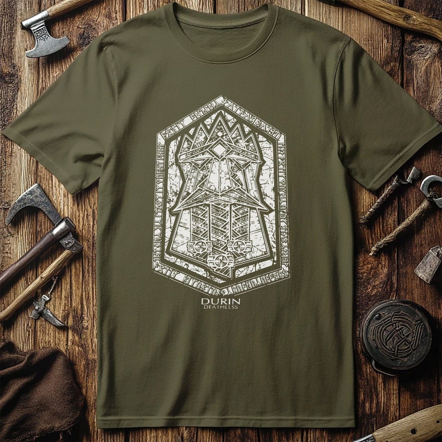 Durin Viking Helmet T-Shirt - Unleash