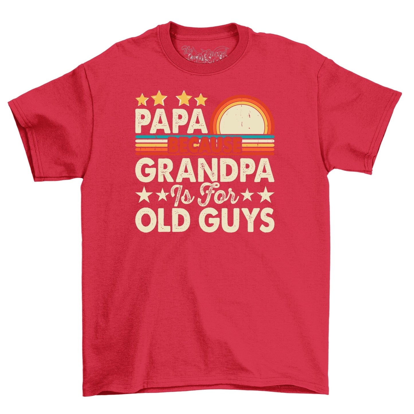 41, Papa's the New Grandpa T-Shirt