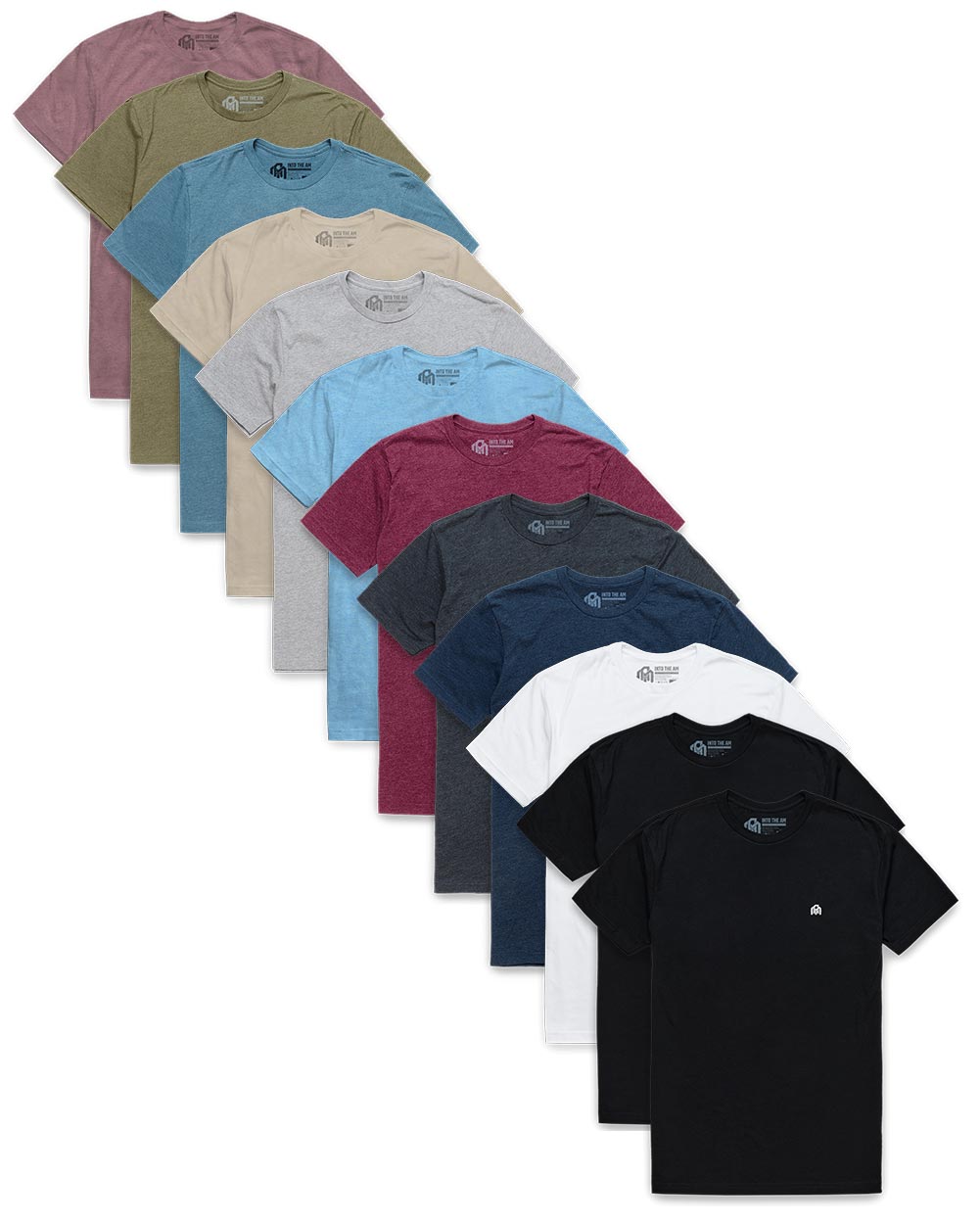 Custom 12 Pack Basic Tee - Branded