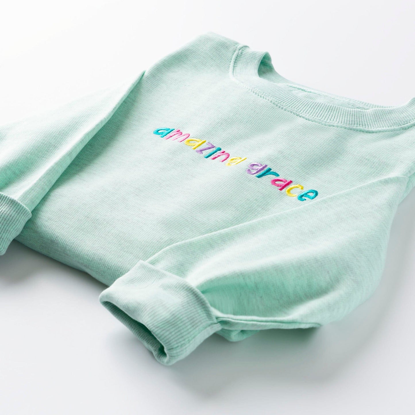 Embroidered Amazing Grace Sweatshirt