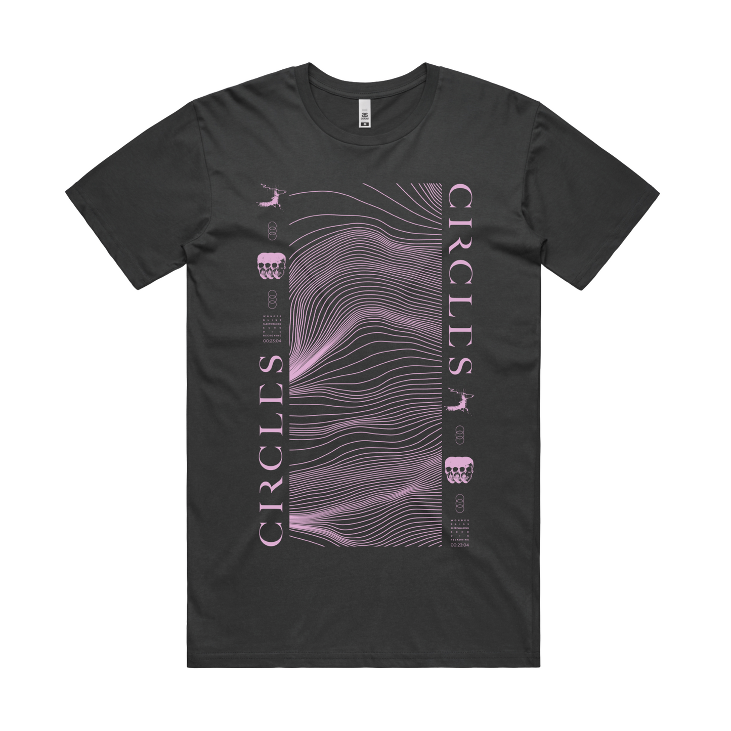 Circles "THE STORIES WE ARE AFRAID OF | VOL.1 - BLACK SPECTRUM T-SHIRT" T-Shirt