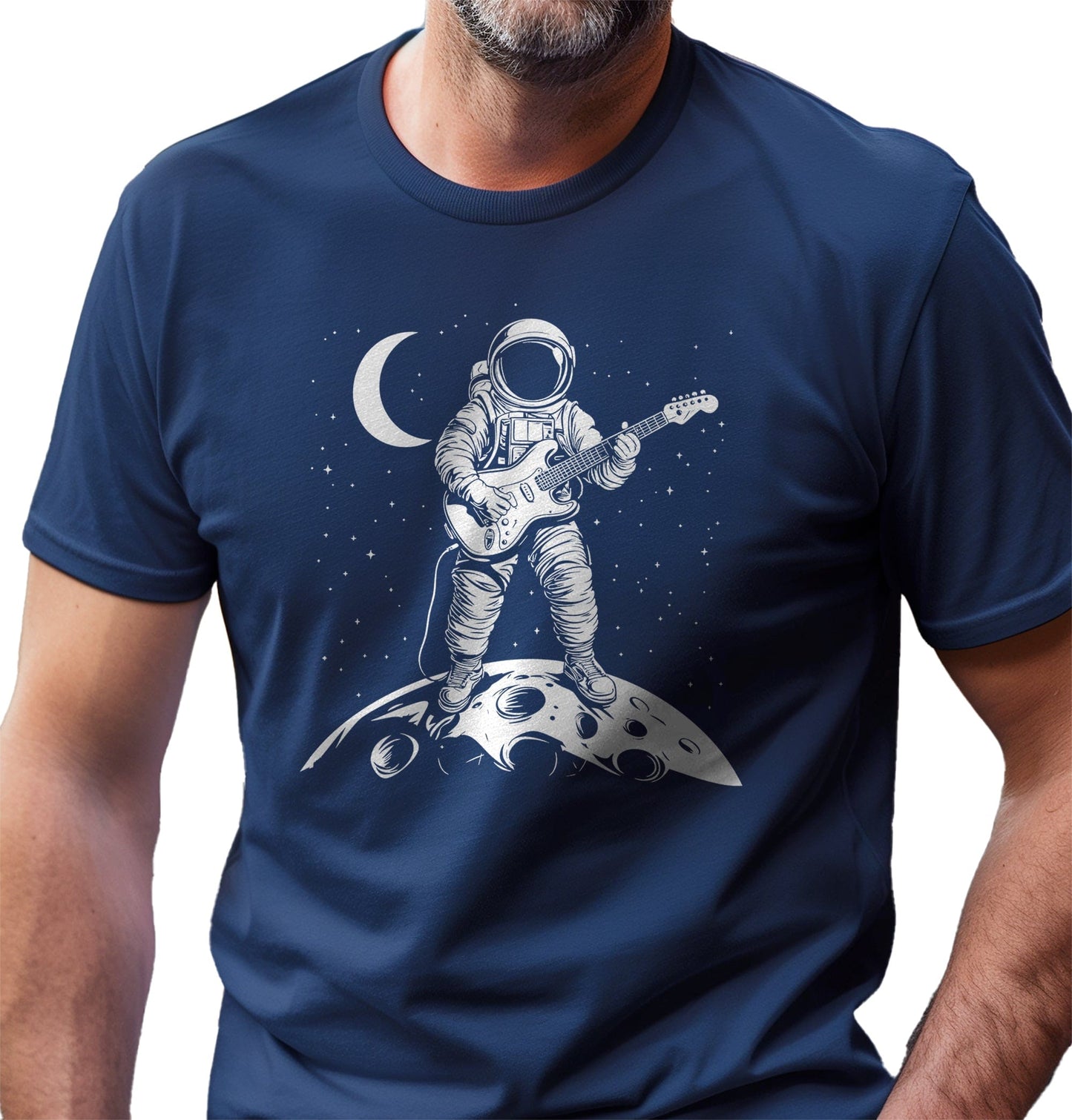 Astronaut Guitar T-shirt