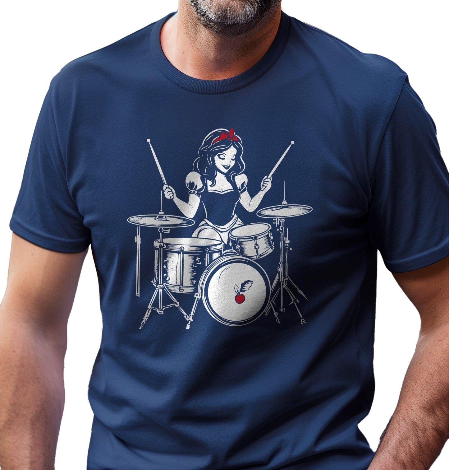 Princess Snow White Drummer T-Shirt -