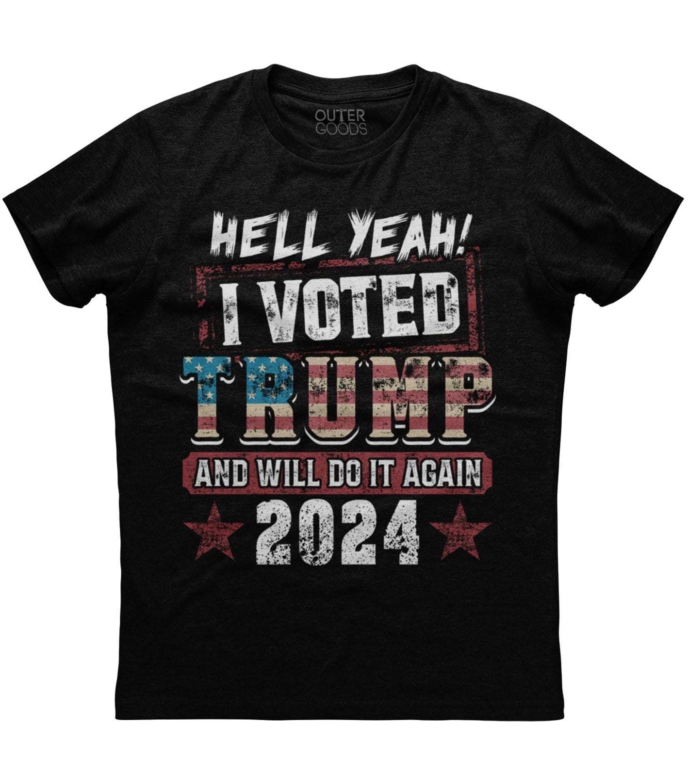 Hell Yeah I Voted Trump T-Shirt (O)