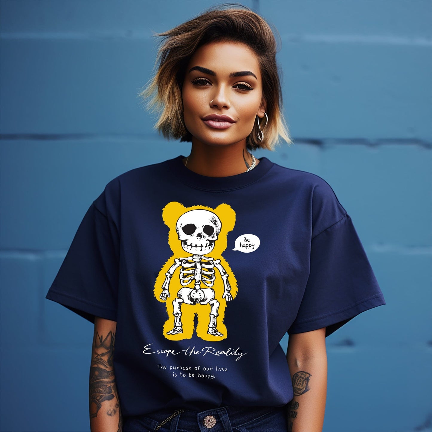 Bearstreet 146 Skeleton TShirt