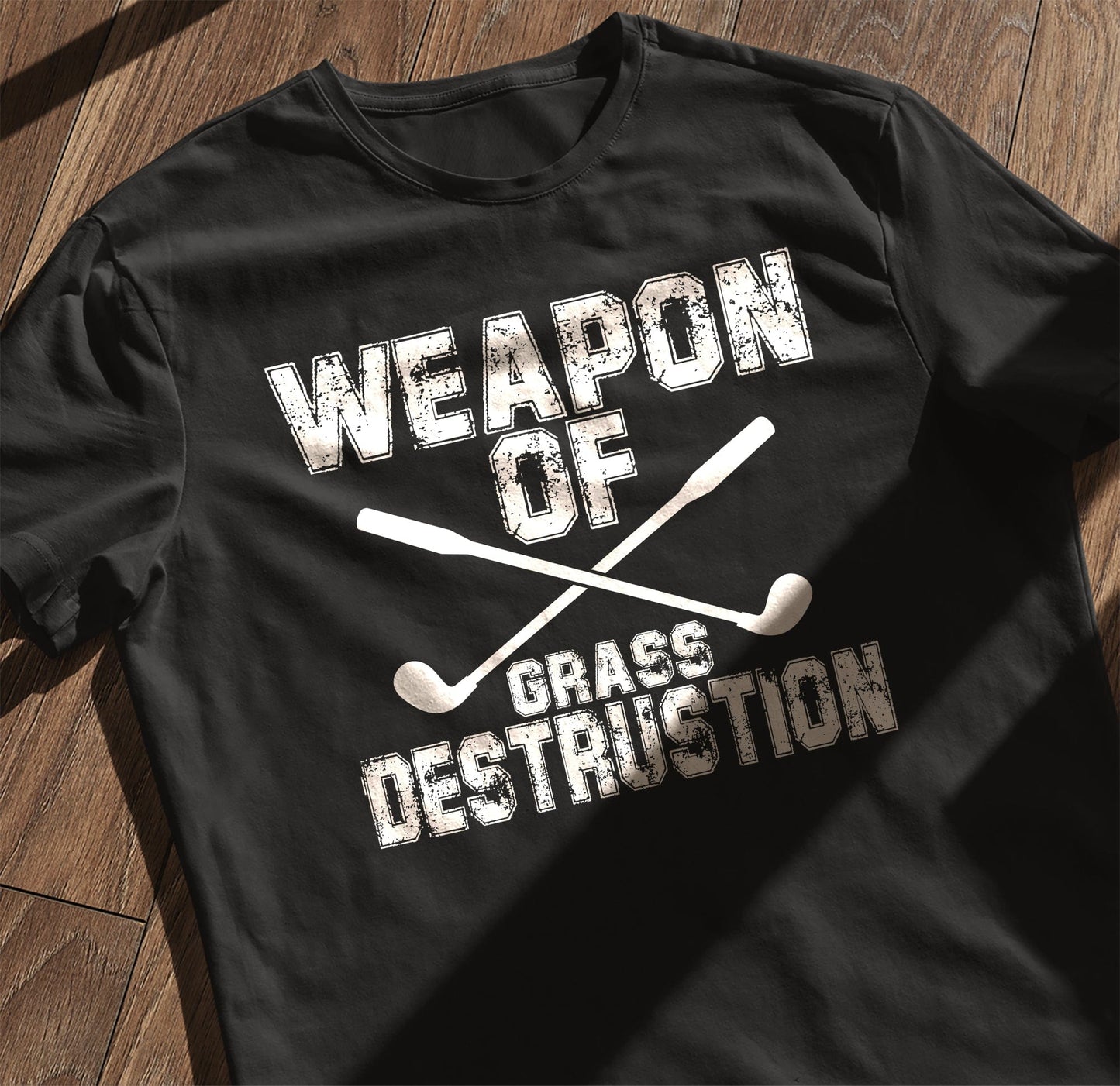 Golf-84 T-Shirt Weapon of Grass Destruction