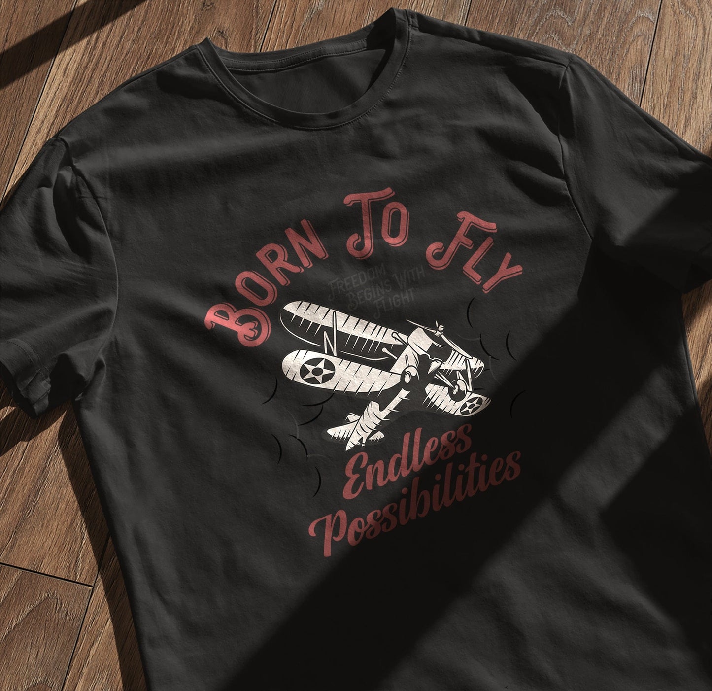 Born to Fly Scissors T-shirt