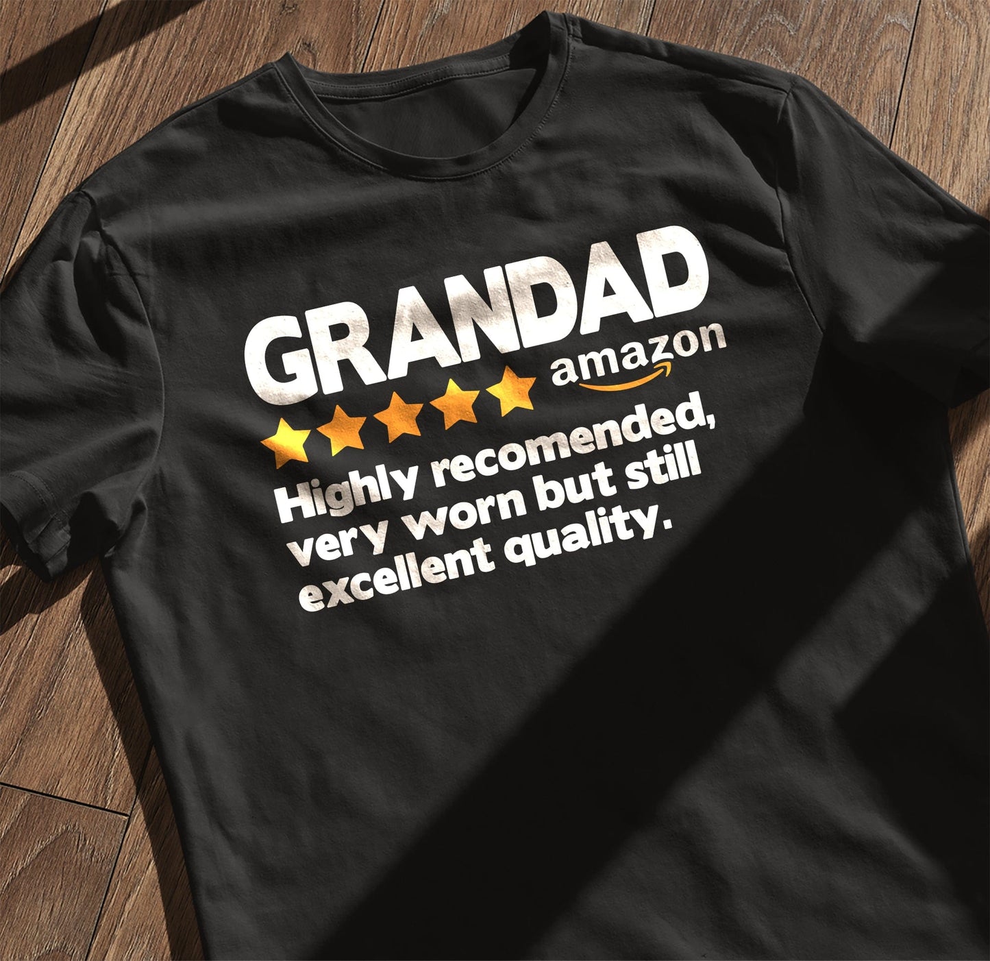 Grandad 5 Star Rating T-shirt
