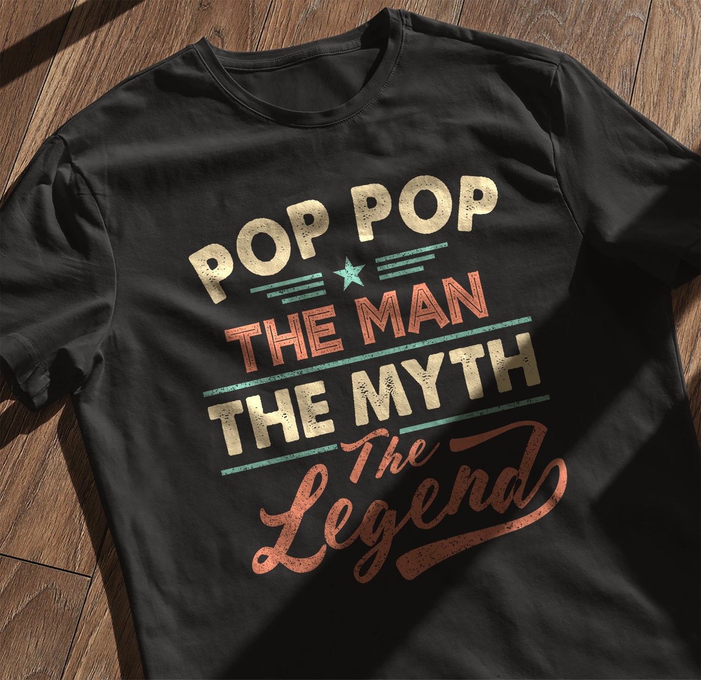 Poppop: The Man, The Myth, The Legend T-Shirt