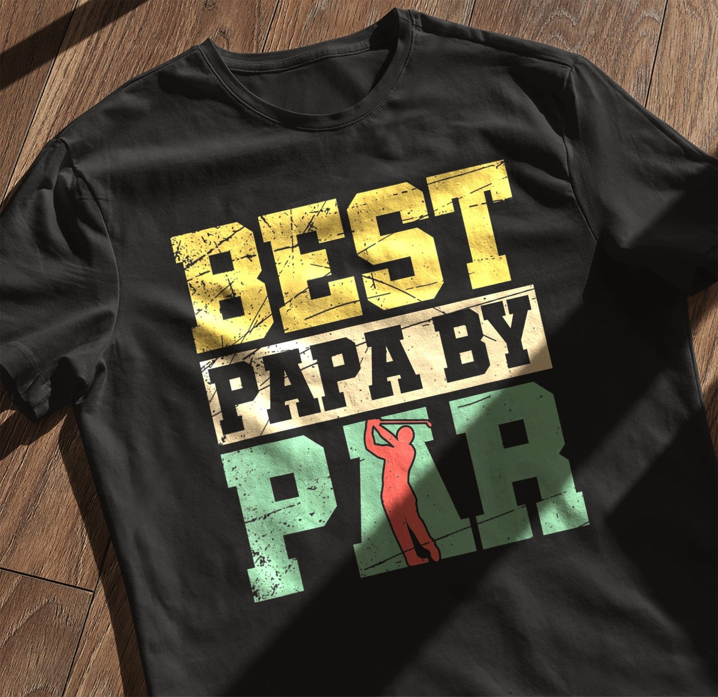 Best Papa by Par Golf T-Shirt