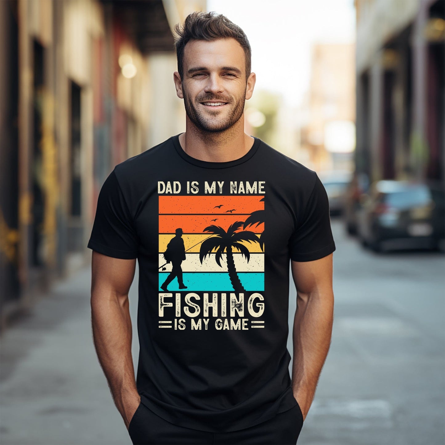 Dad Fishing Legend at 50 T-Shirt