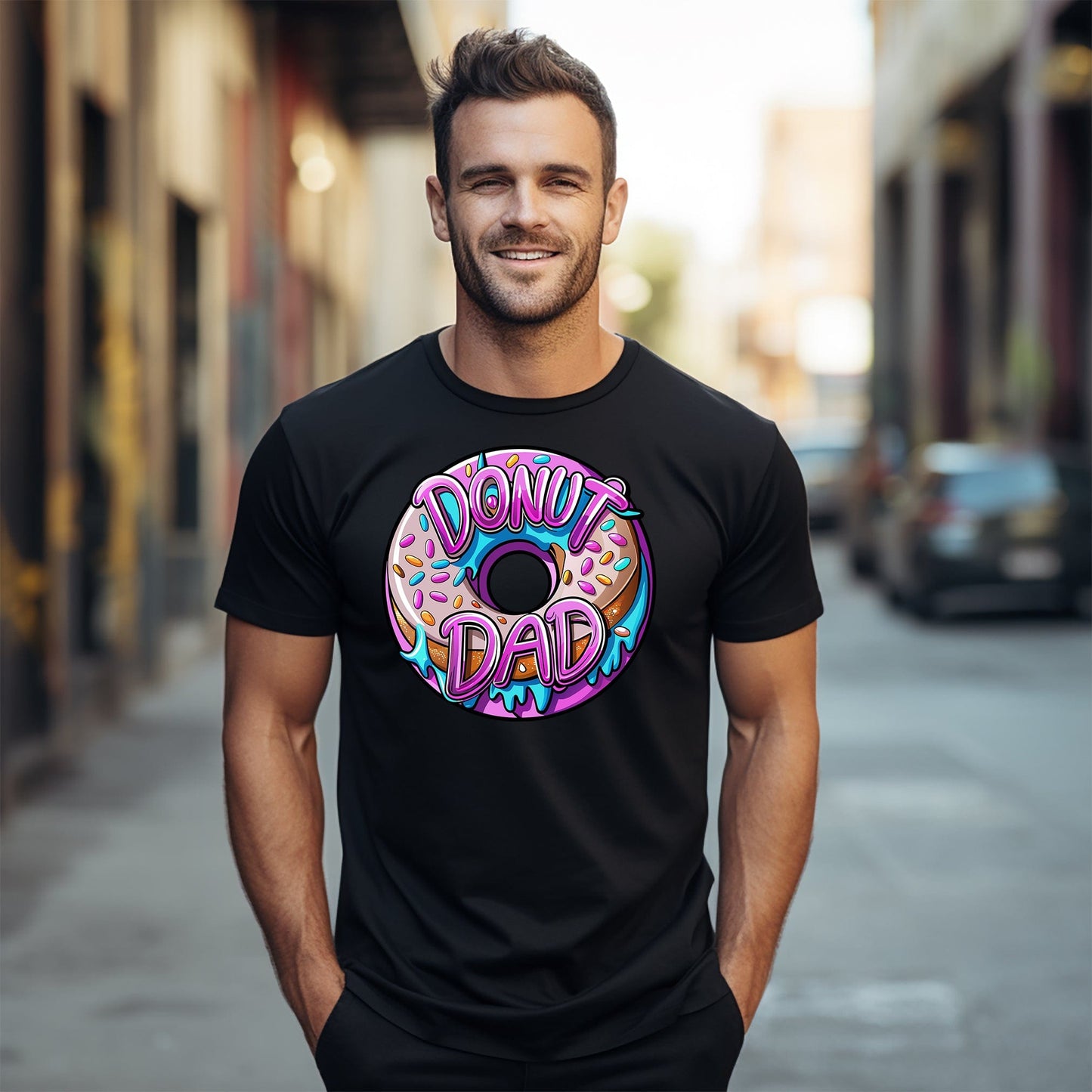 Donut Dad Funny TShirt for the