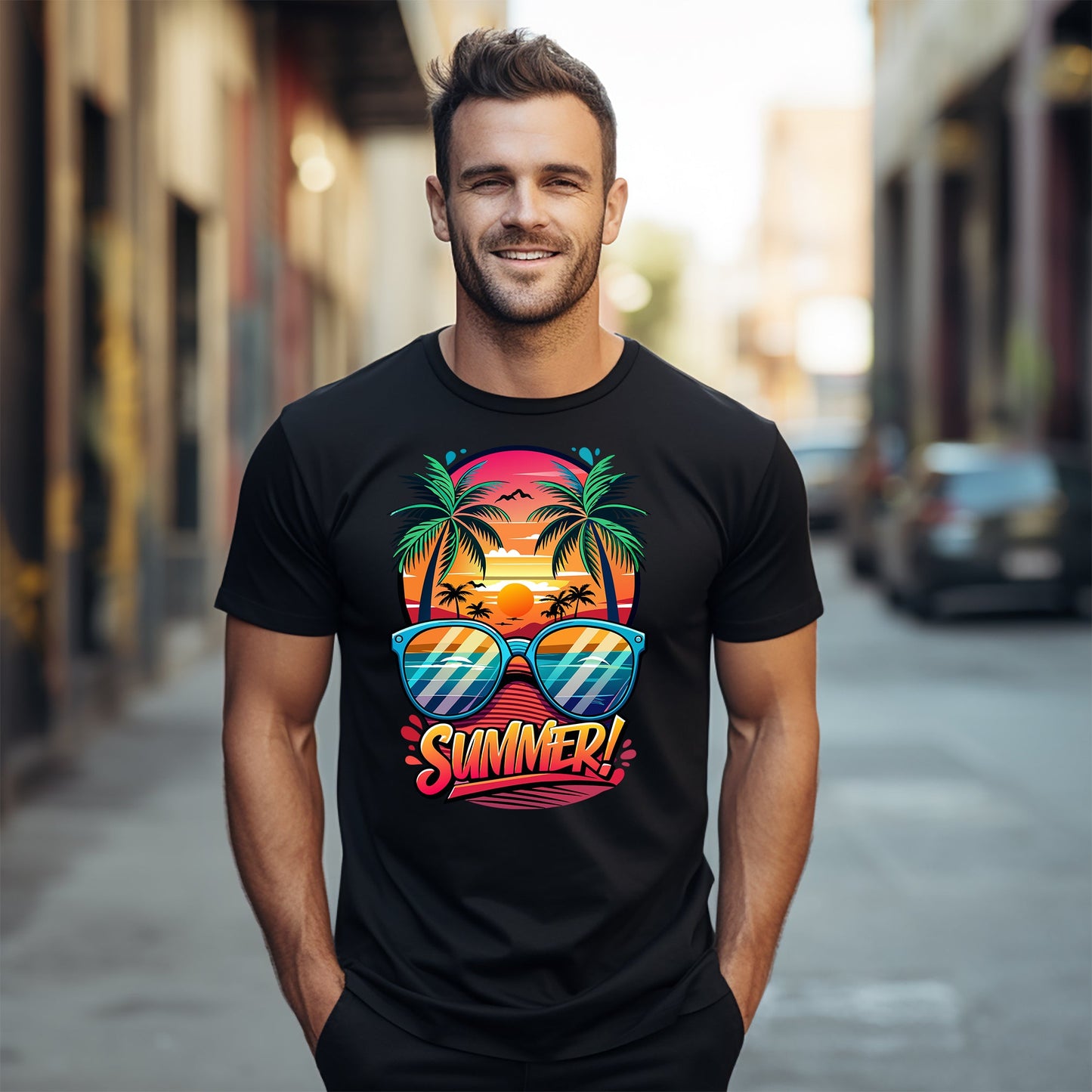 Summer_99 Vibes Tee: Fun in the