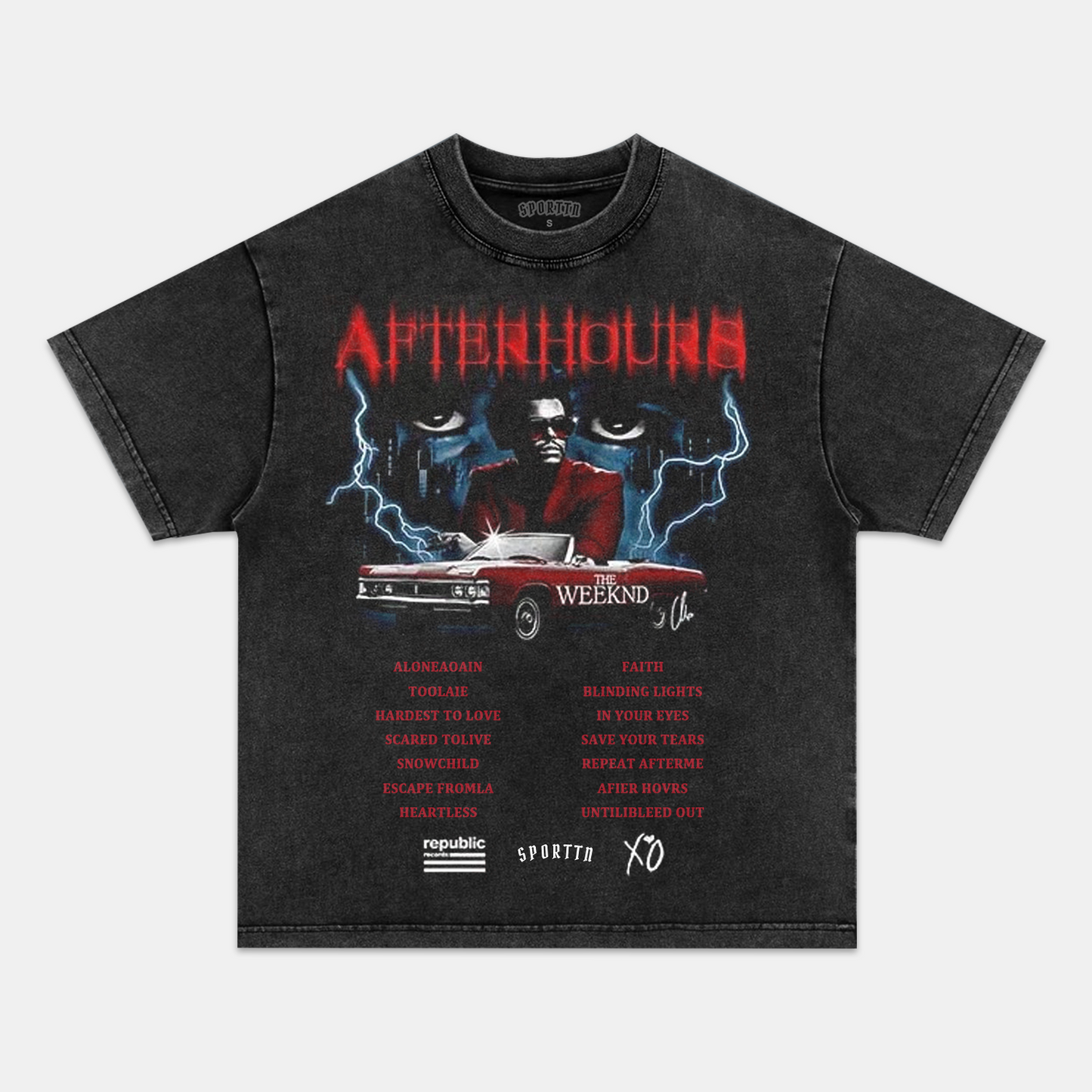 The Weeknd tee V4 2.6