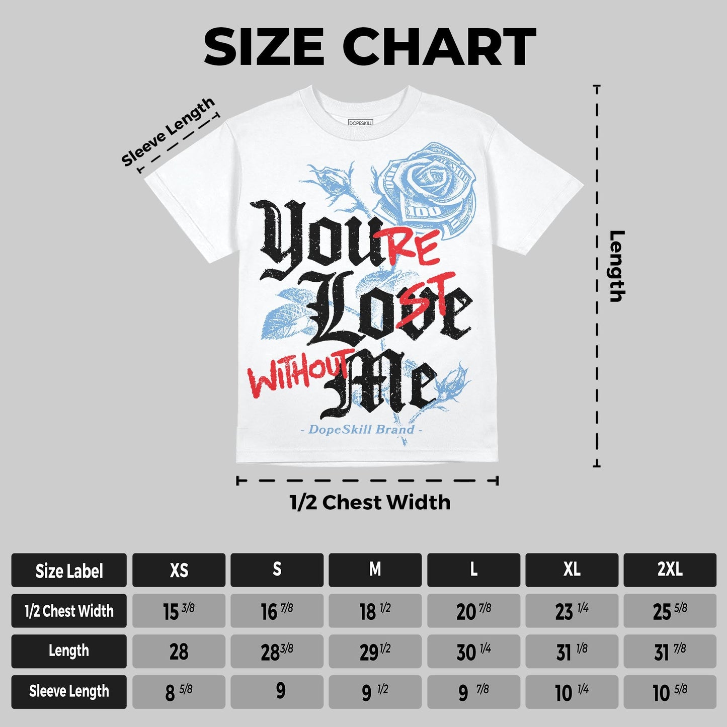 Melo 12s DopeSkill Oversize Print T-Shirt You’re Lost Without Me Graphic