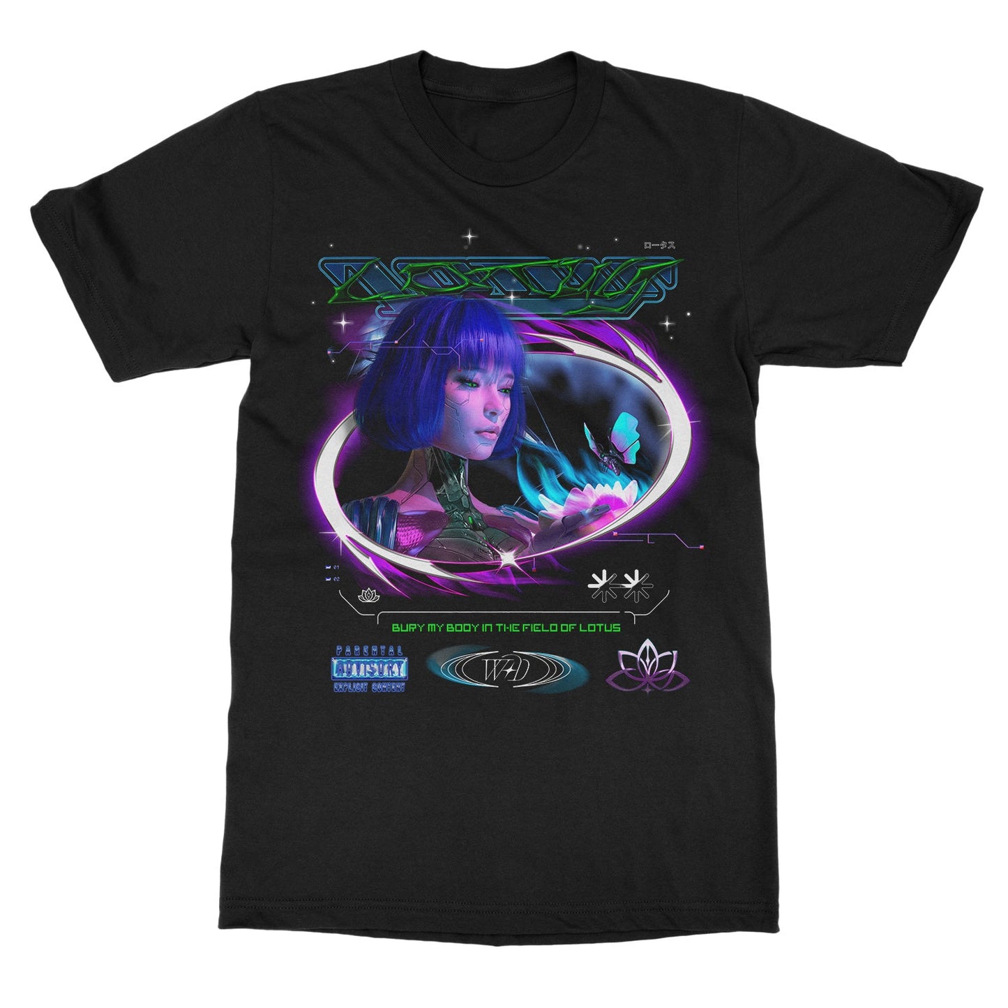Within Destruction "90's Lotus" T-Shirt