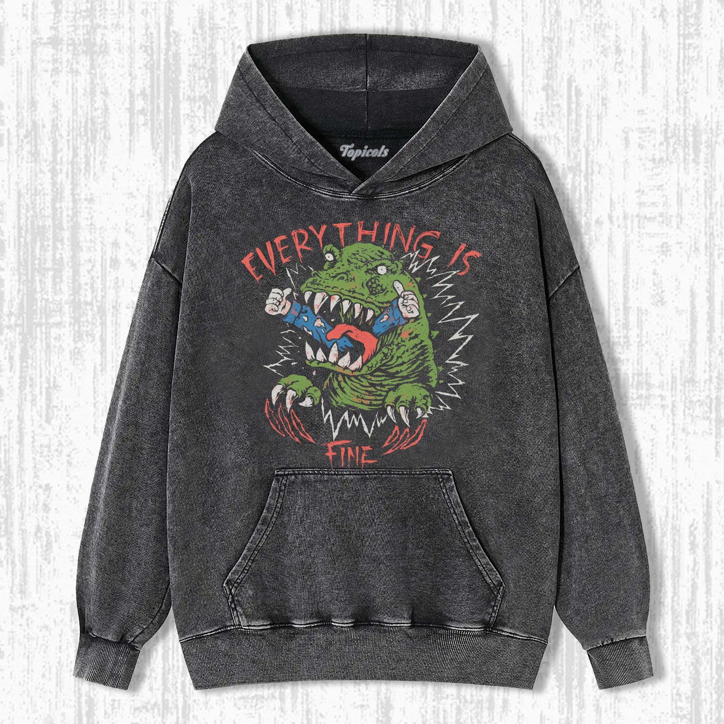 EVERYTHING IS FINE FINE T-SHIRT Style001