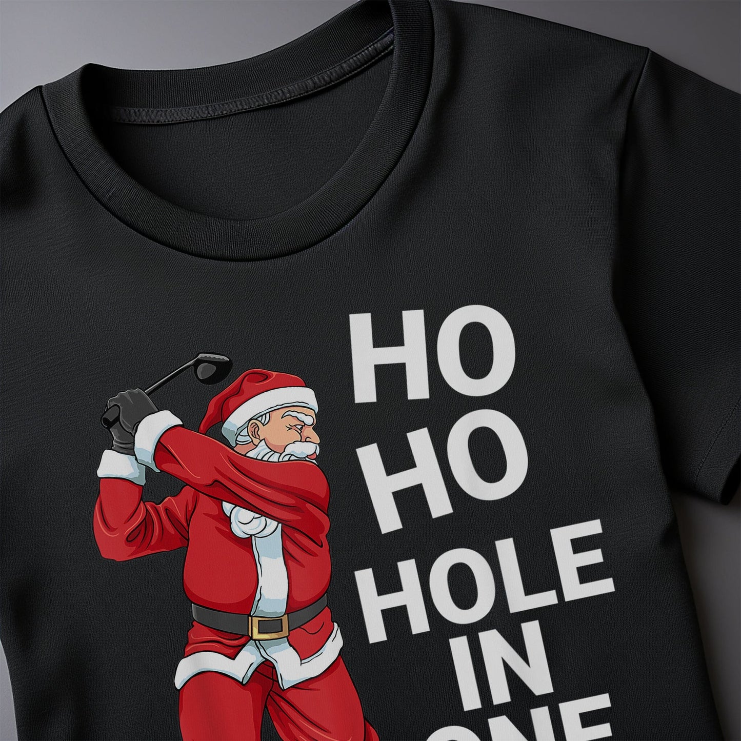 Funny Ho Ho Hole In One Christmas t-shirt