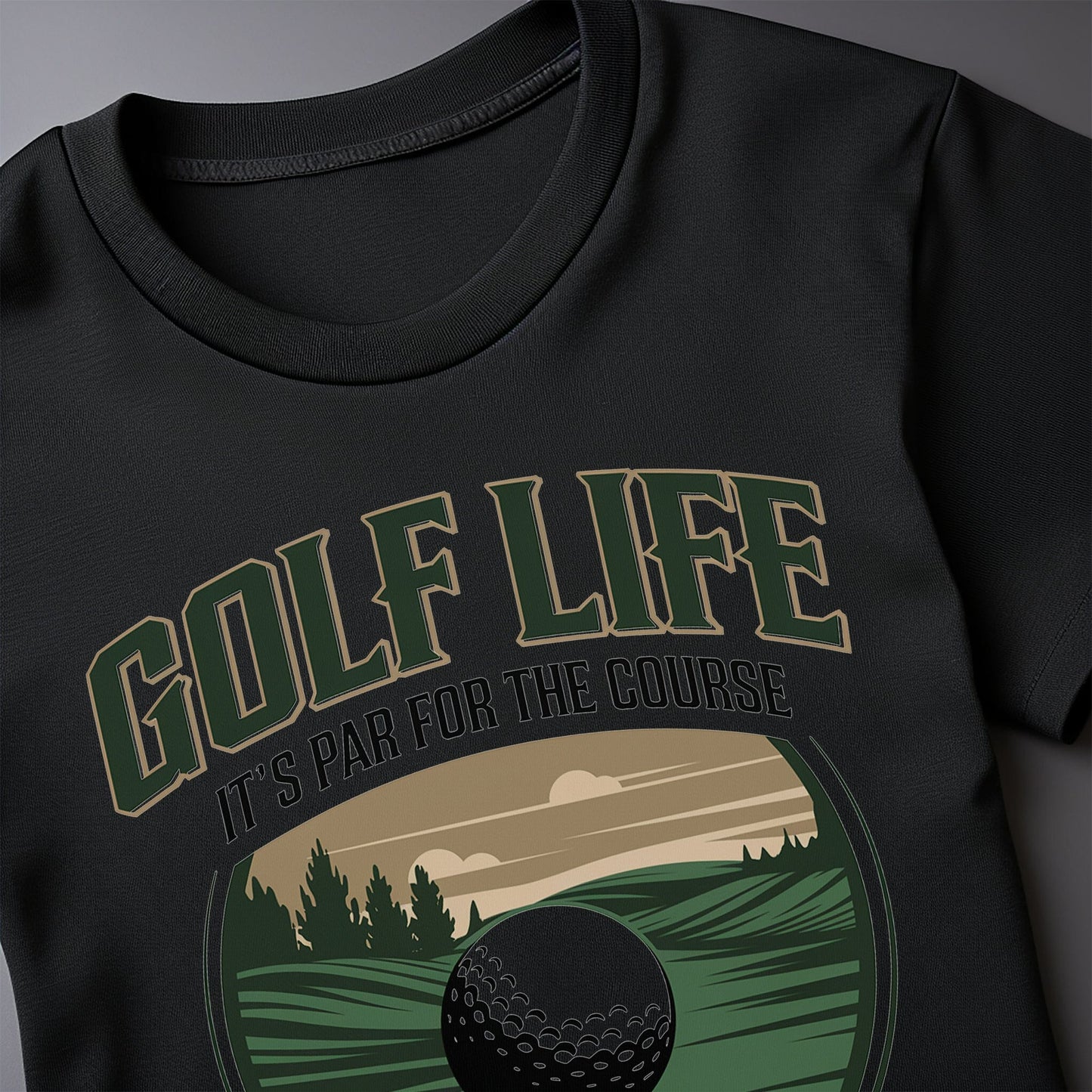Golf Par For 2 T-shirt