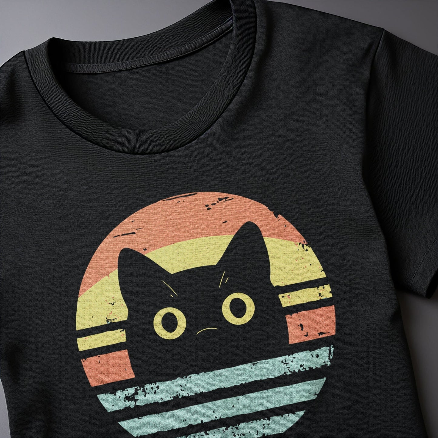 Cat Retro 1 T-shirt