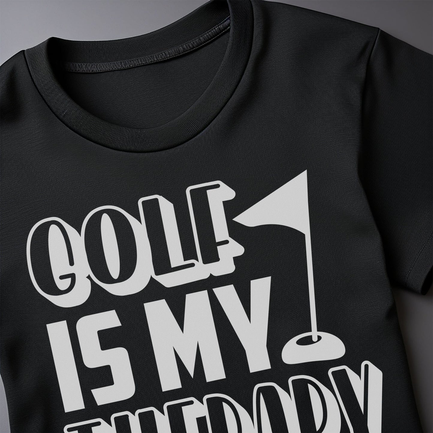Golf-61 Golf Is My Therapy t-shirt