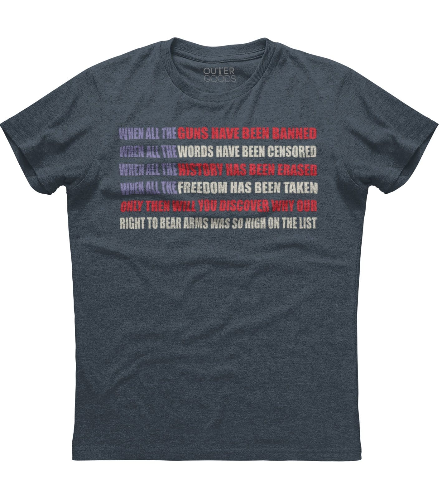 When All The Guns Have Been Banned T-Shirt (O)