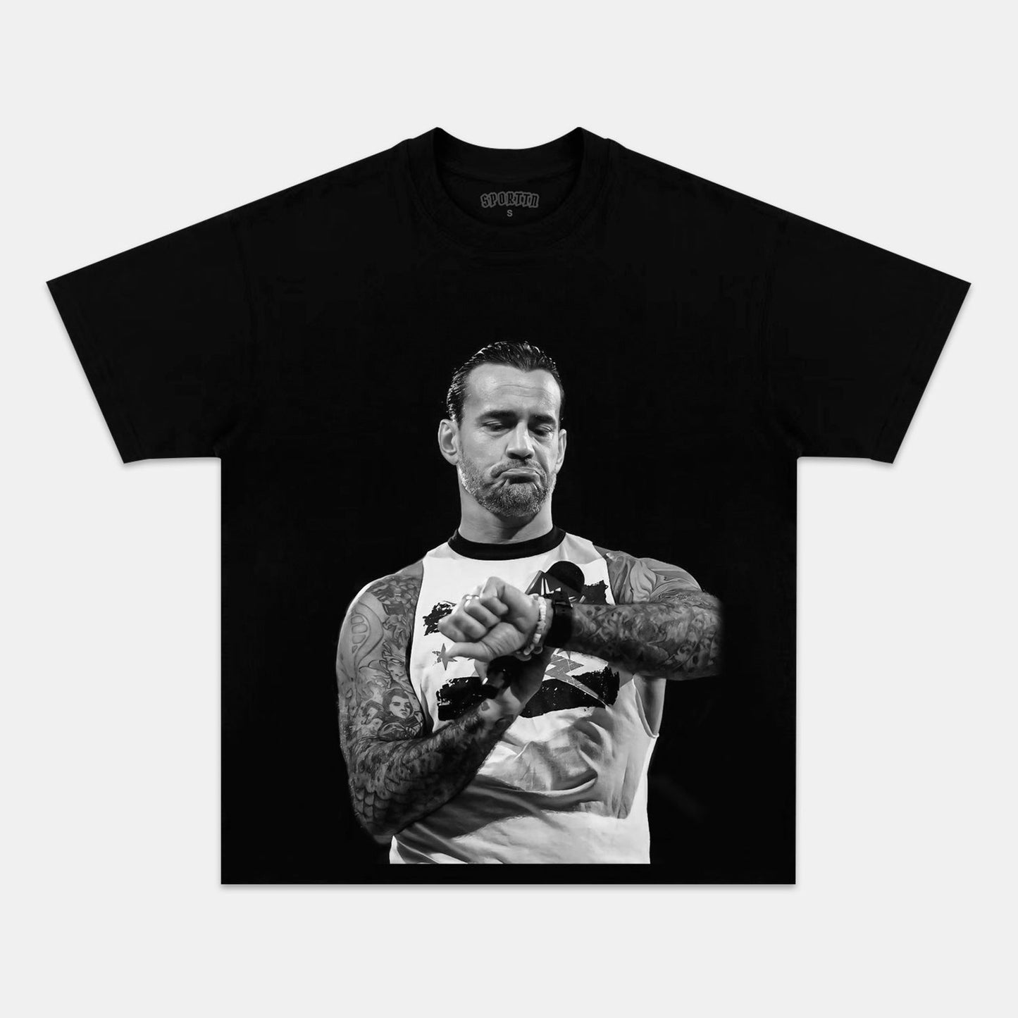 CM PUNK NEW TEE Style001