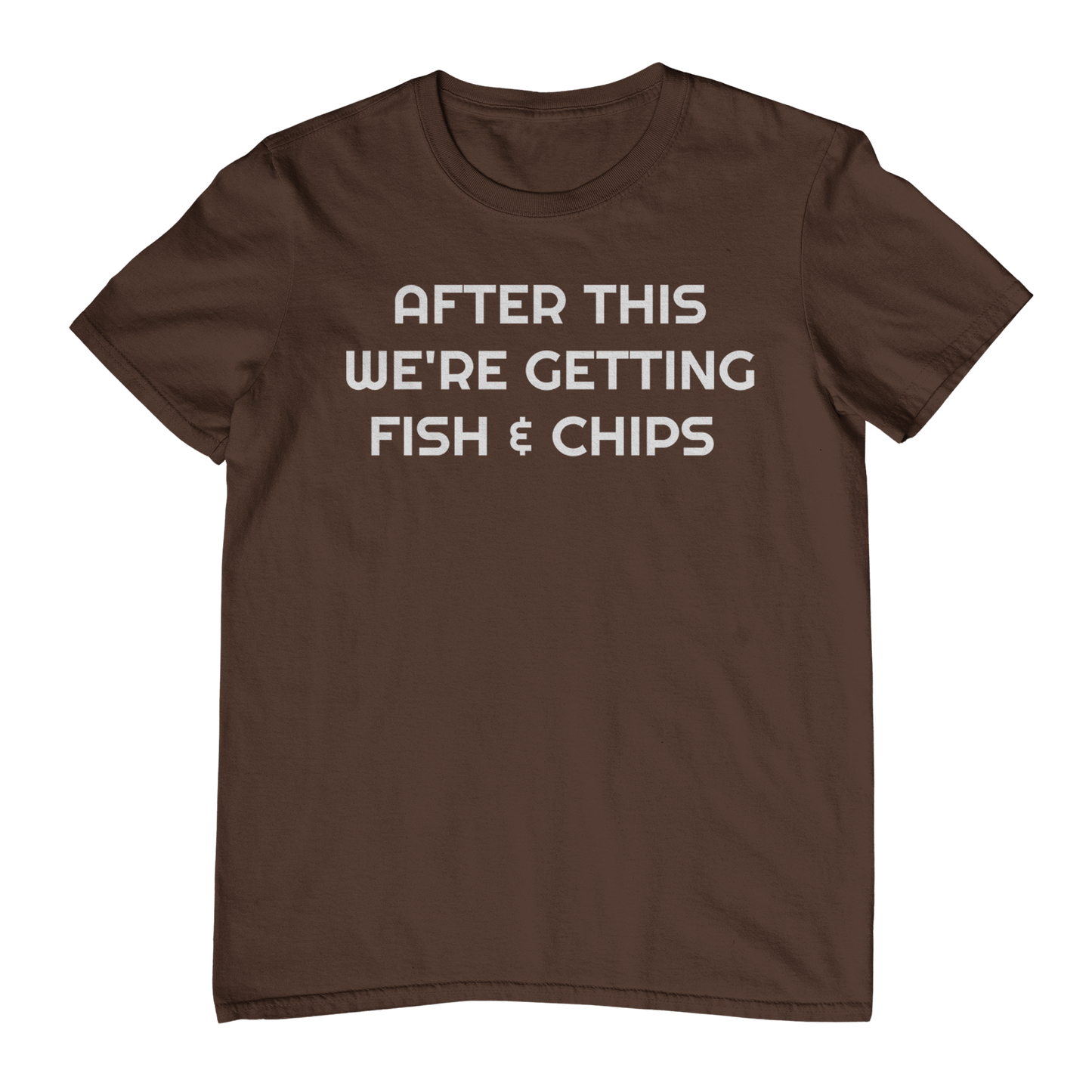 After This Fish Chips TShirt