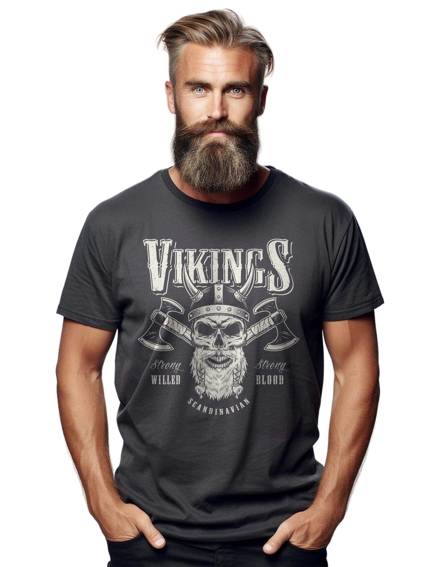 Axe & Vikings Funny and T-Shirt