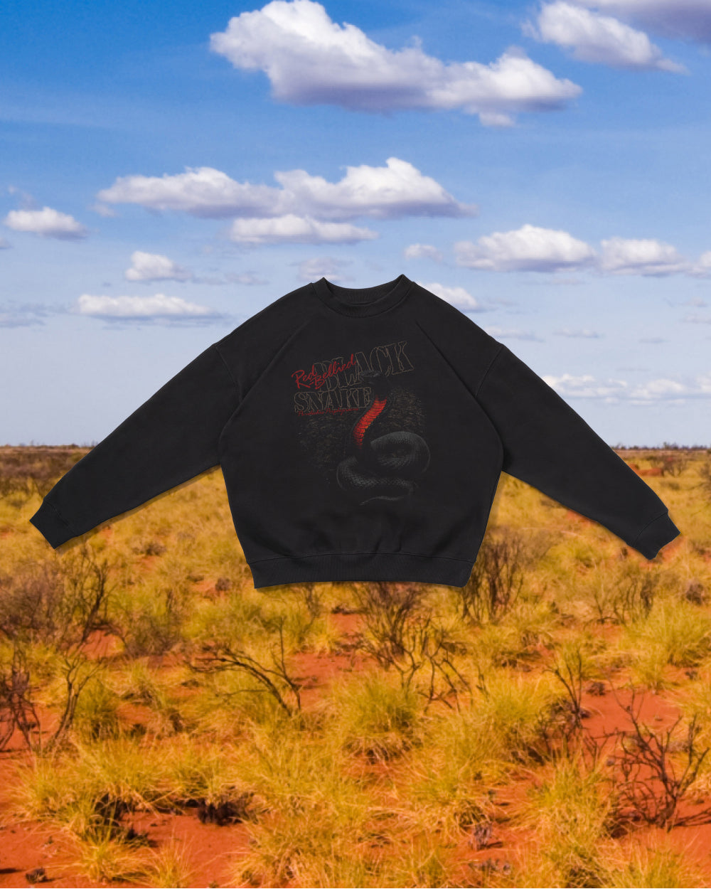 Red Bellied Black Snake Sweatshirt