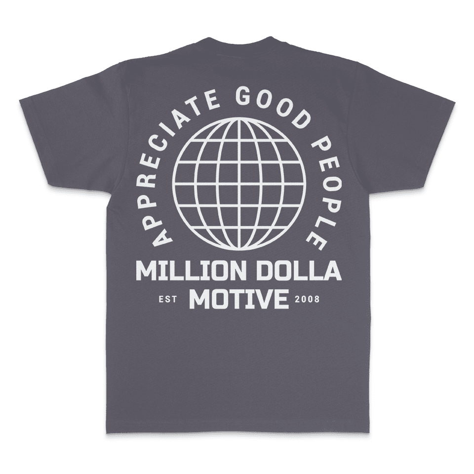 Appreciate Good People - Dark Grey T-Shirt